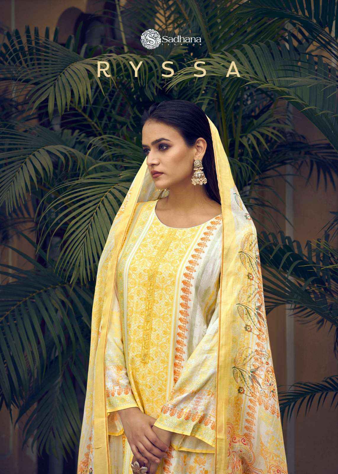 SADHANA FASHION RYSSA MUSLIN SILK SALWAR KAMEEZ ( 8 PCS CATALOG )