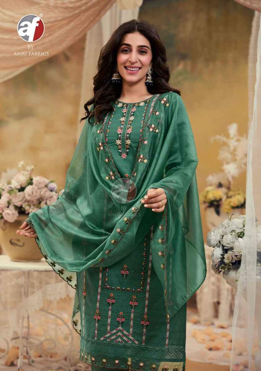 Anju Fabrics Cotton Queen Cotton Kurti Combo 5 pcs Catalogue