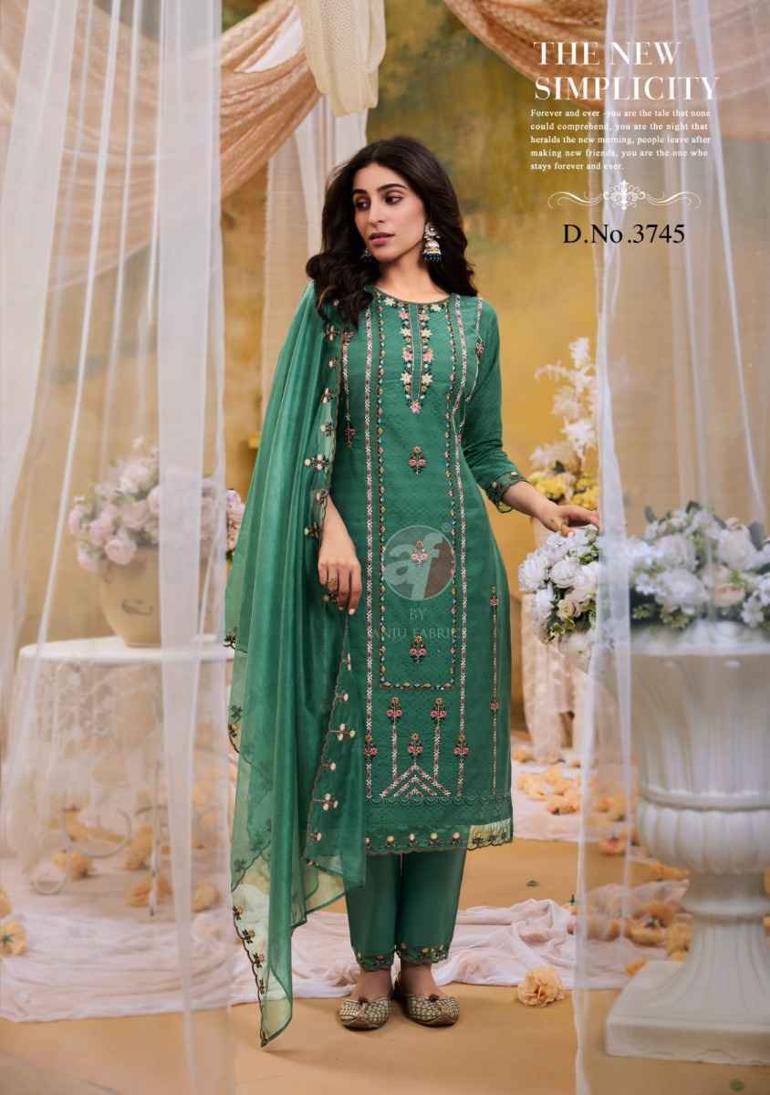 Anju Fabrics Cotton Queen Cotton Kurti Combo 5 pcs Catalogue