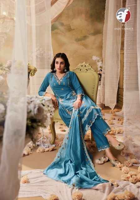 Anju Fabrics Cotton Queen Cotton Kurti Combo 5 pcs Catalogue