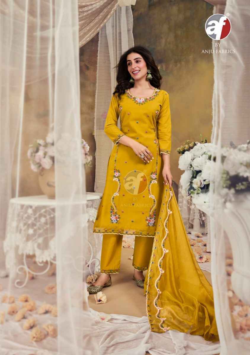 Anju Fabrics Cotton Queen Cotton Kurti Combo 5 pcs Catalogue