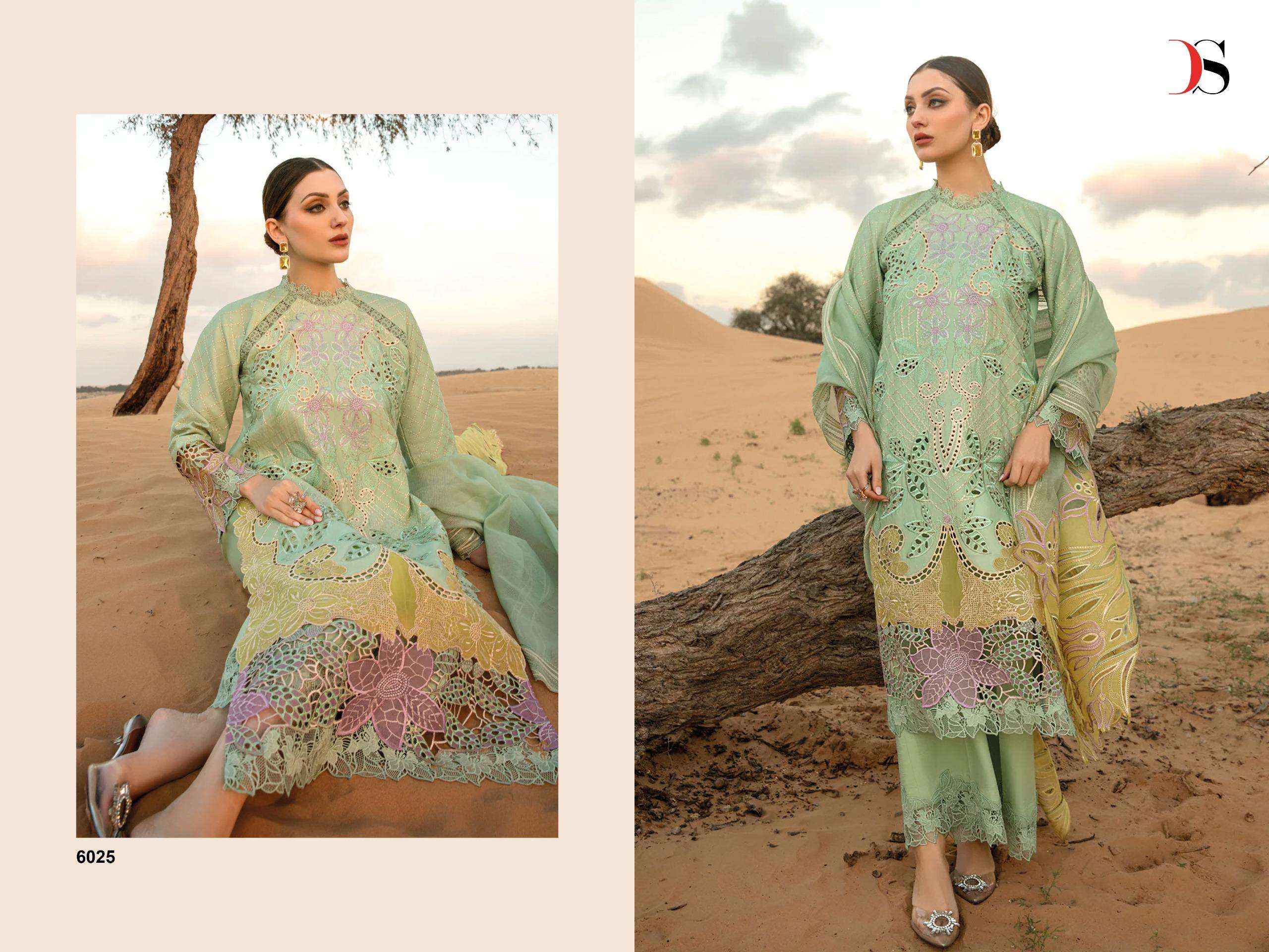 DEEPSY SUITS RANG RASIYA PREMIUM LAWN 24 PAKISTANI SUITS ( 6 PCS CATALOG )