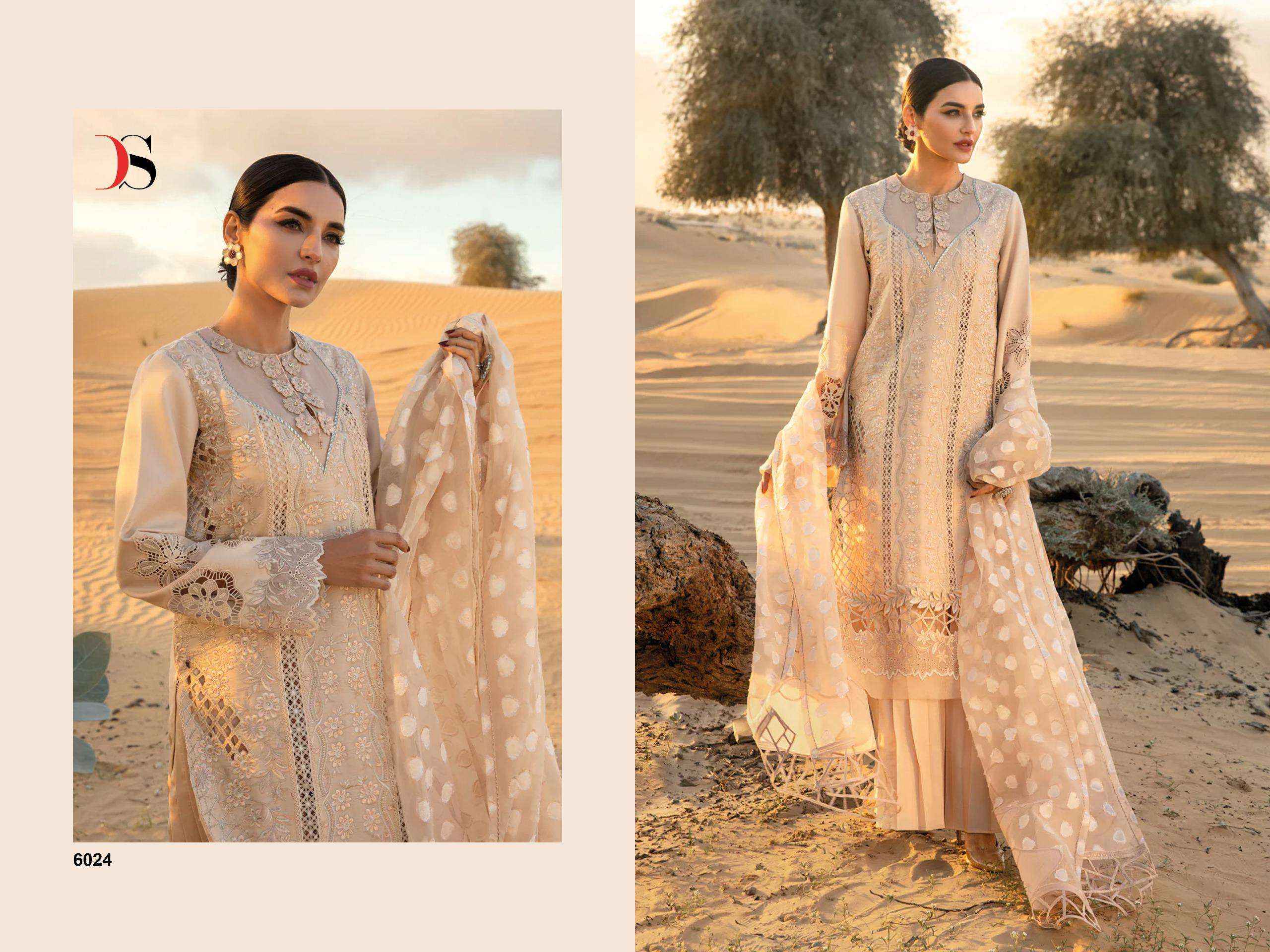 DEEPSY SUITS RANG RASIYA PREMIUM LAWN 24 PAKISTANI SUITS ( 6 PCS CATALOG )