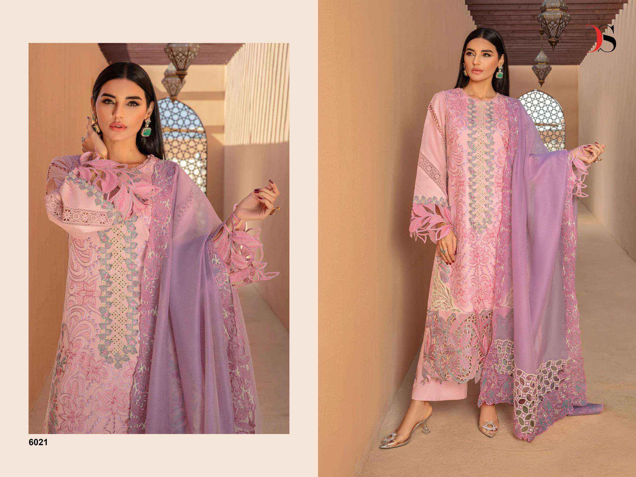 DEEPSY SUITS RANG RASIYA PREMIUM LAWN 24 PAKISTANI SUITS ( 6 PCS CATALOG )