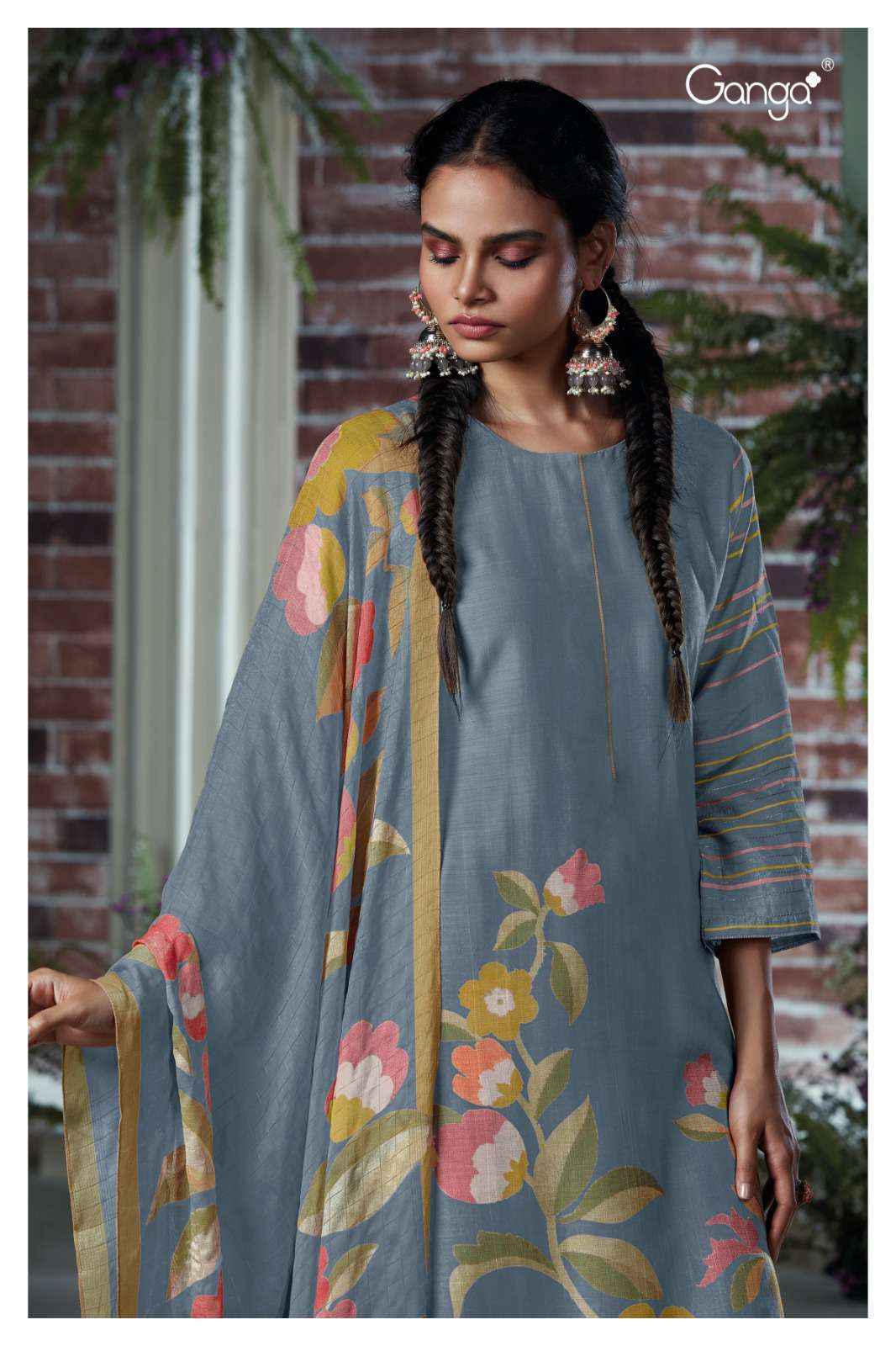 Ganga Lipsa New Colors Online Store Premium Designs Silk Branded Suits Collection (4 pcs catalog )