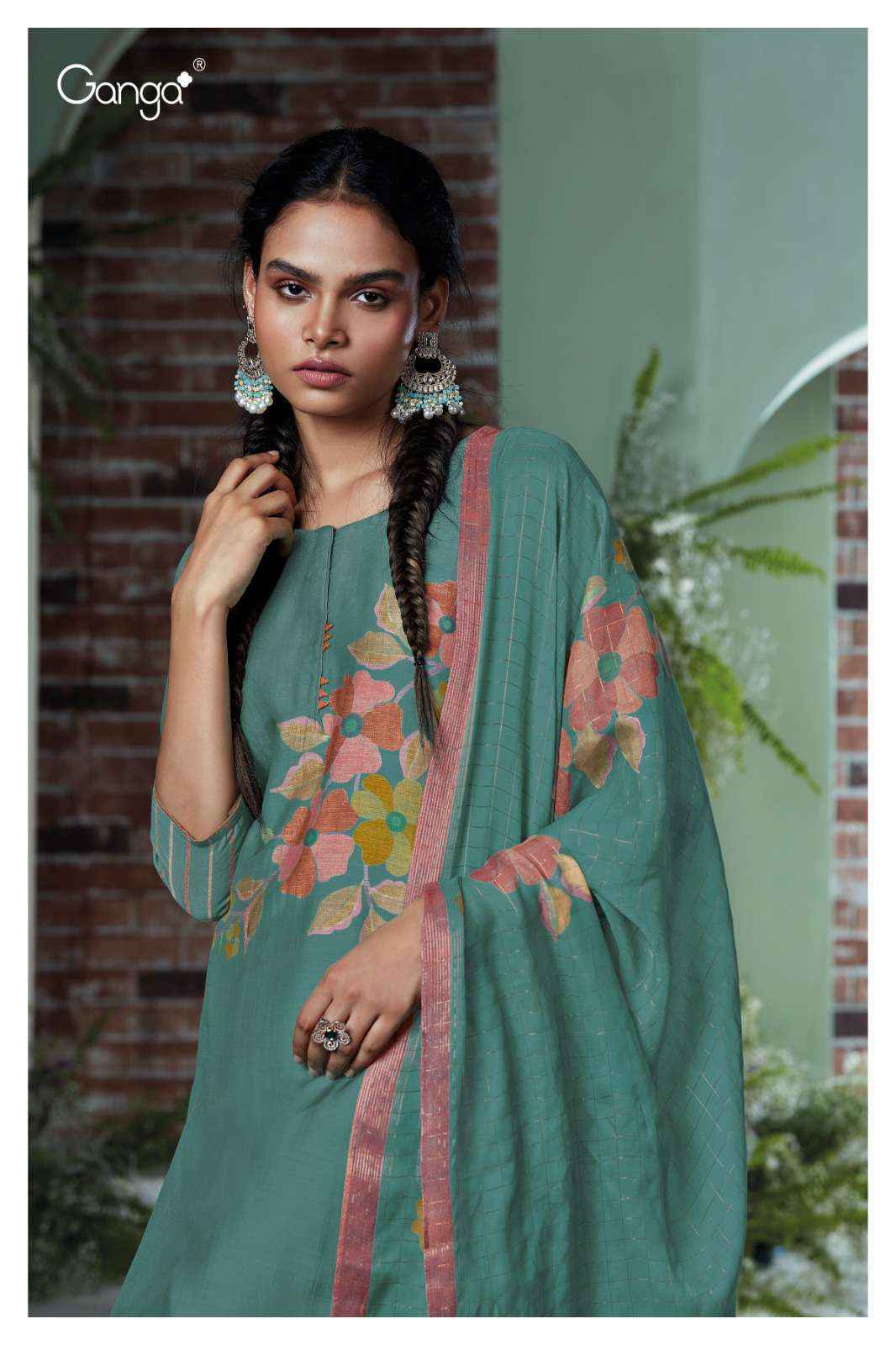 Ganga Lipsa New Colors Online Store Premium Designs Silk Branded Suits Collection (4 pcs catalog )