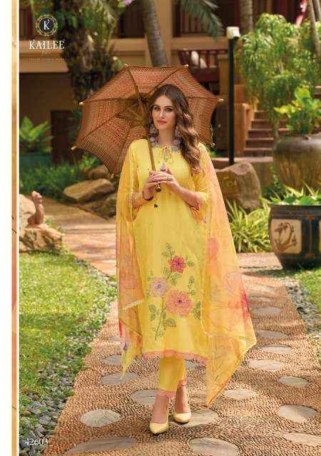 KAILEE FASHION GUL E BAHAR DESIGNER READYMADE SUITS ( 6 PCS CATALOG )