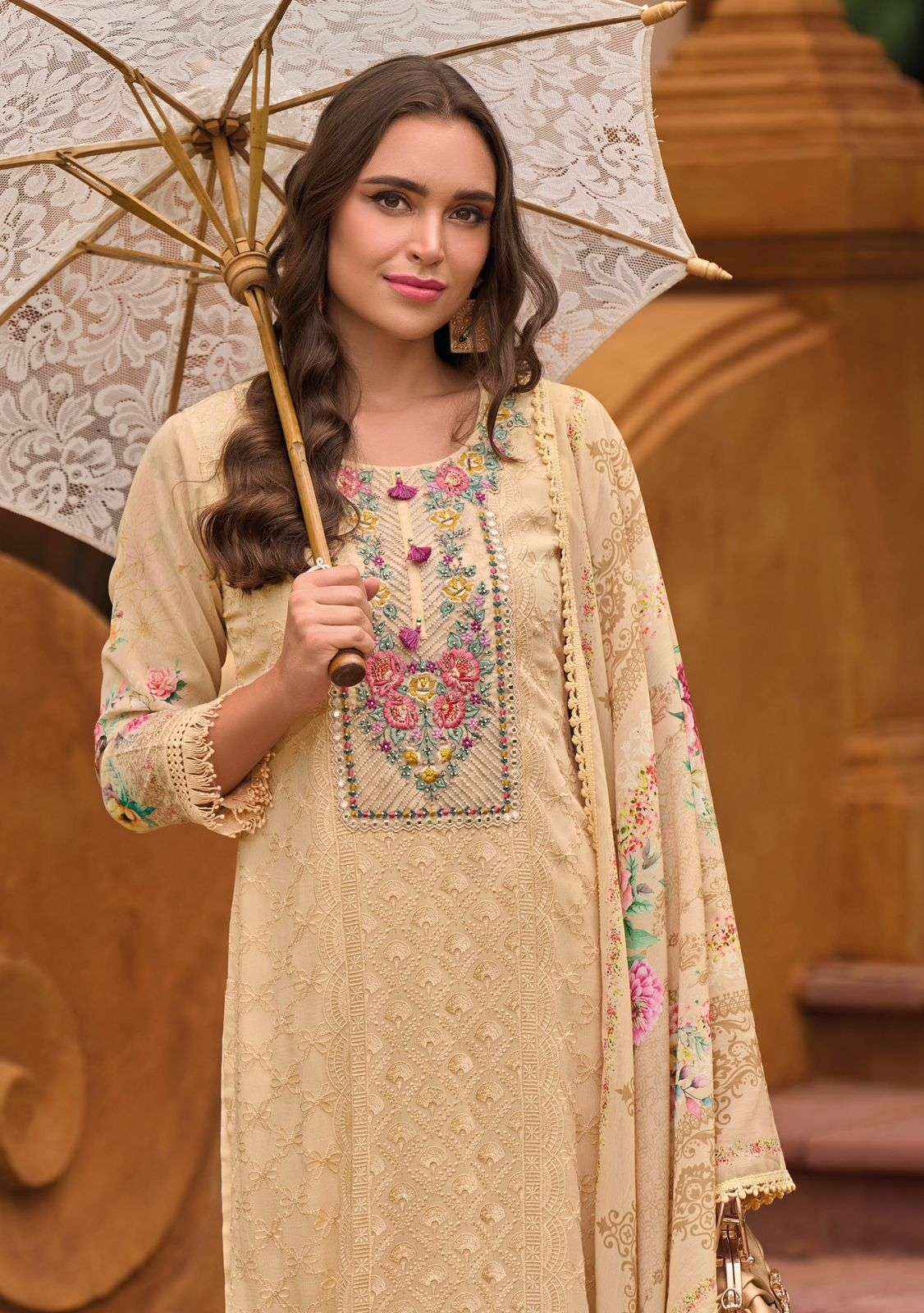 KAILEE FASHION SAFARNAMA VOL 4 CHIKNAKARI DESIGNER READYMADE SUITS ( 6 PCS CATALOG )