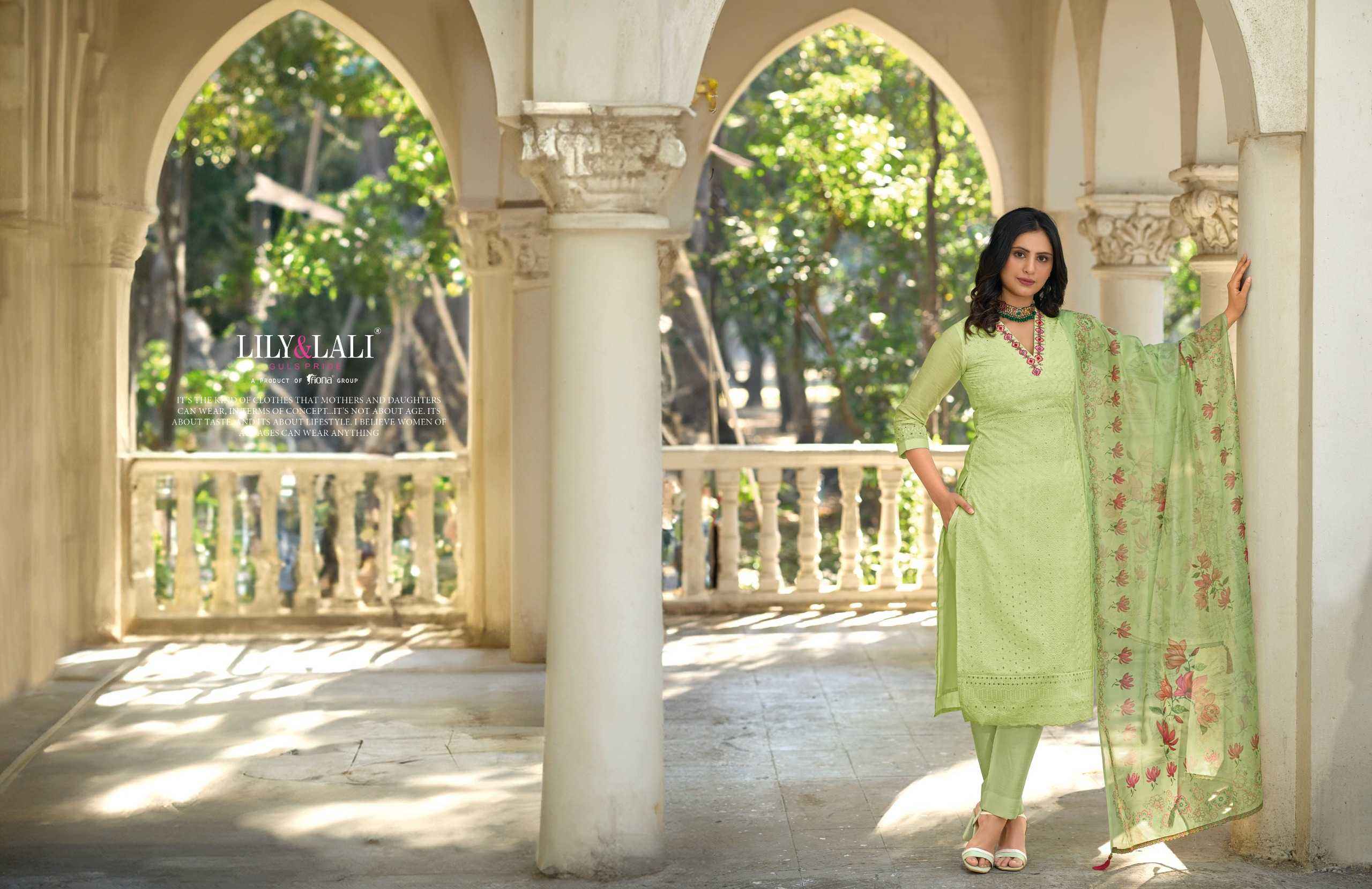 LILY AND LALI KASHISH TRADITIONAL READYMADE SUITS ( 6 PCS CATALOG )