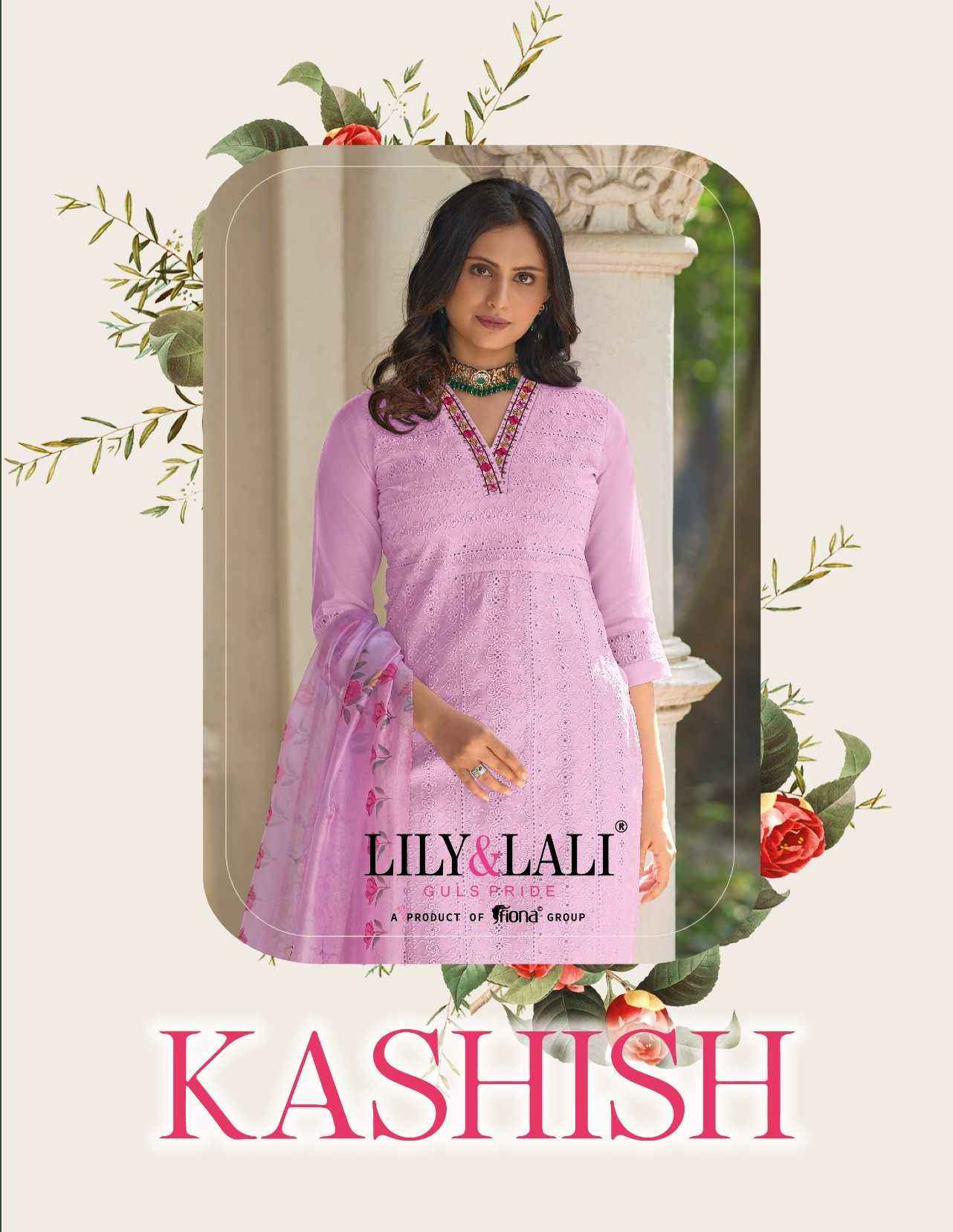 LILY AND LALI KASHISH TRADITIONAL READYMADE SUITS ( 6 PCS CATALOG )