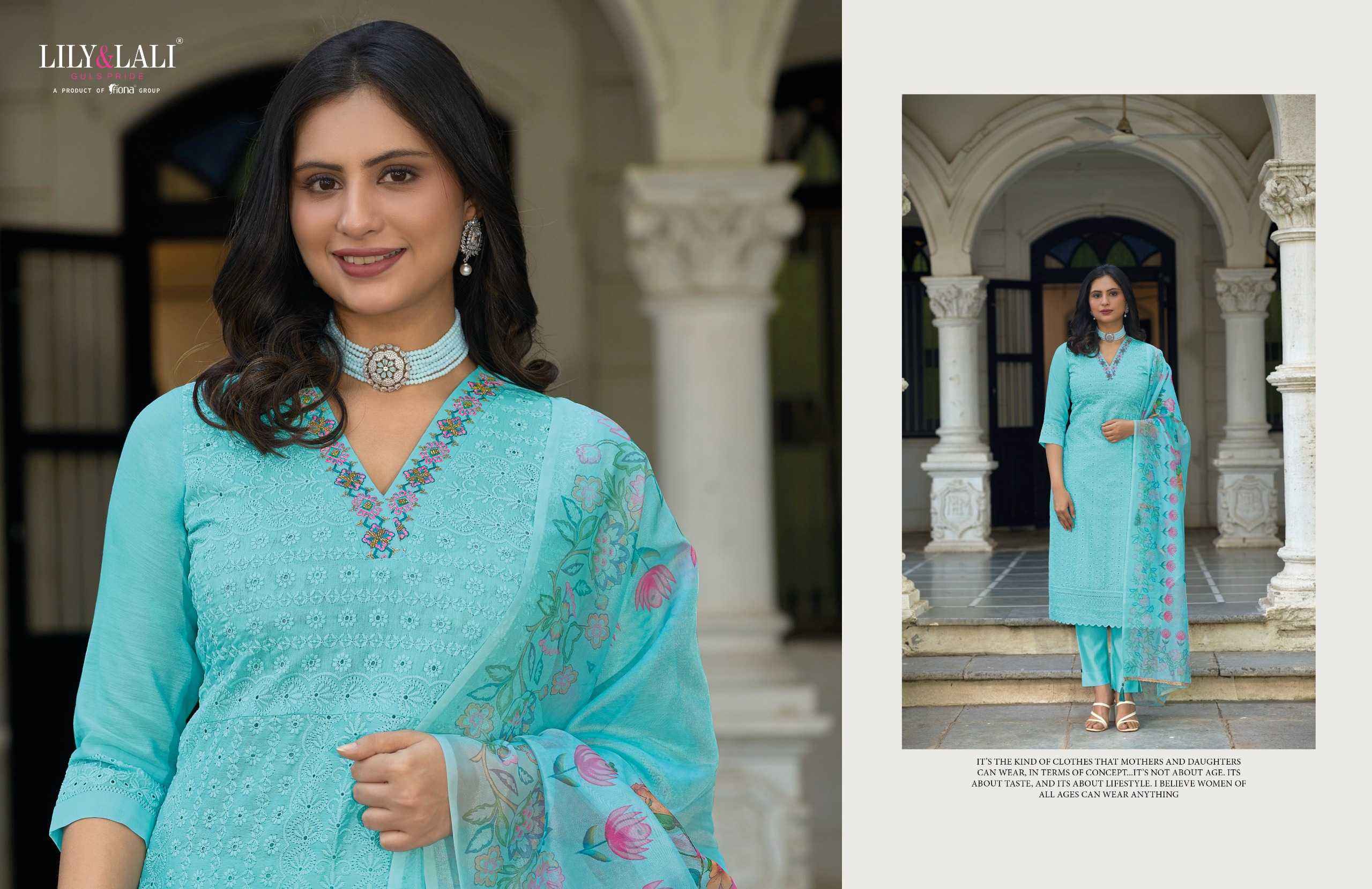 LILY AND LALI KASHISH TRADITIONAL READYMADE SUITS ( 6 PCS CATALOG )