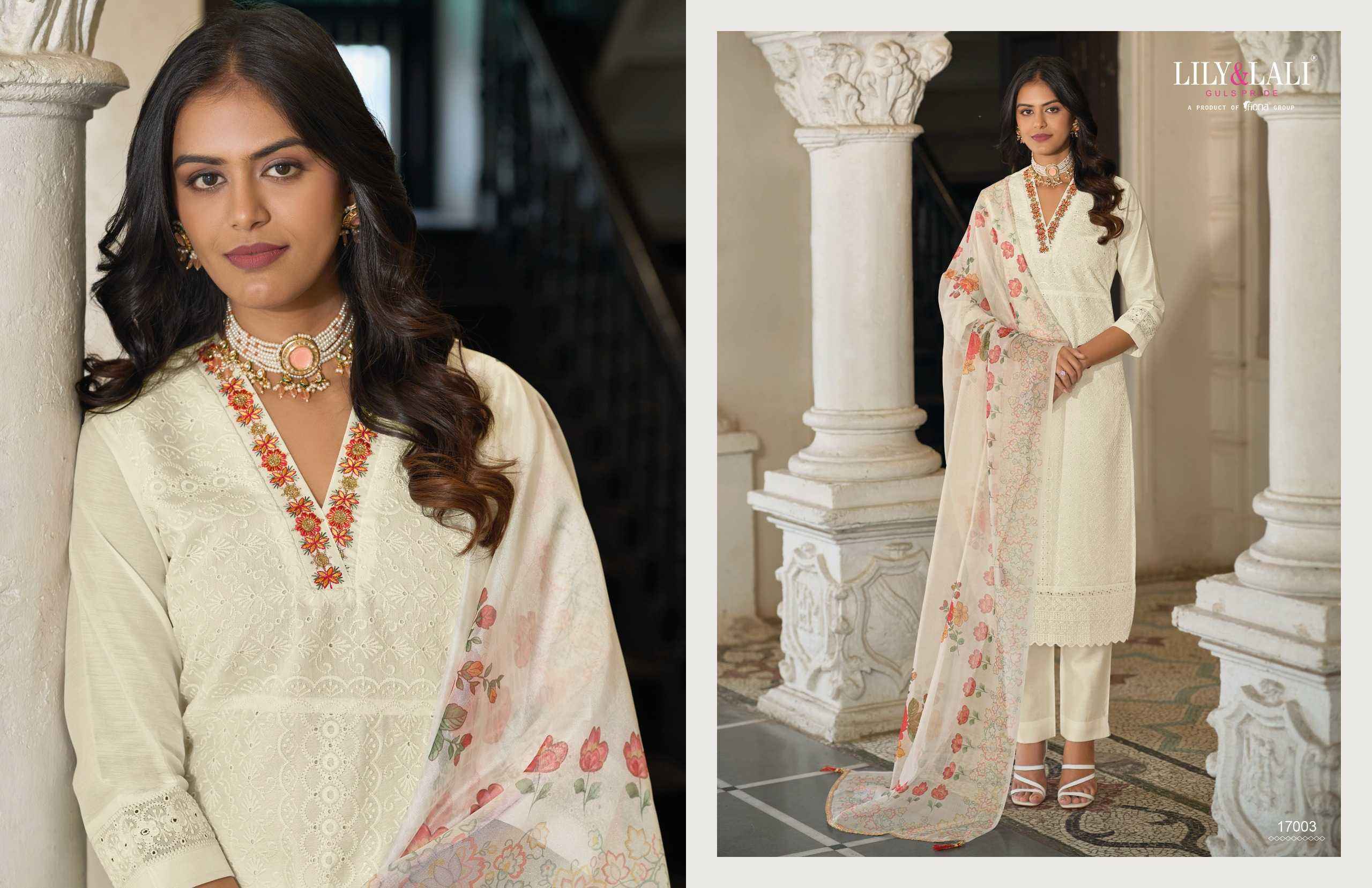 LILY AND LALI KASHISH TRADITIONAL READYMADE SUITS ( 6 PCS CATALOG )