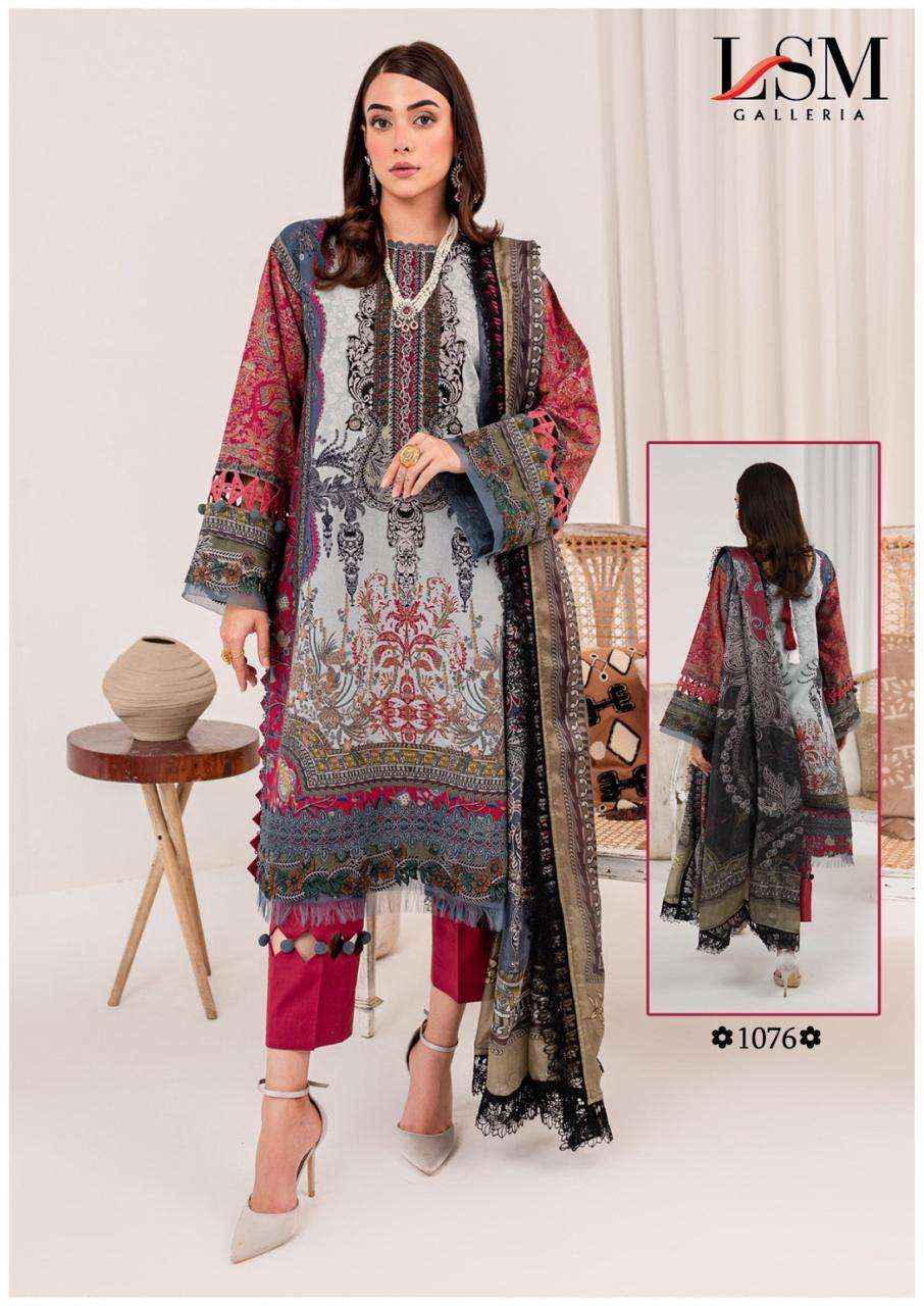 LSM GALLERIA PARIAN DREAM VOL 8 PAKISTANI SUITS ( 6 PCS CATALOG )