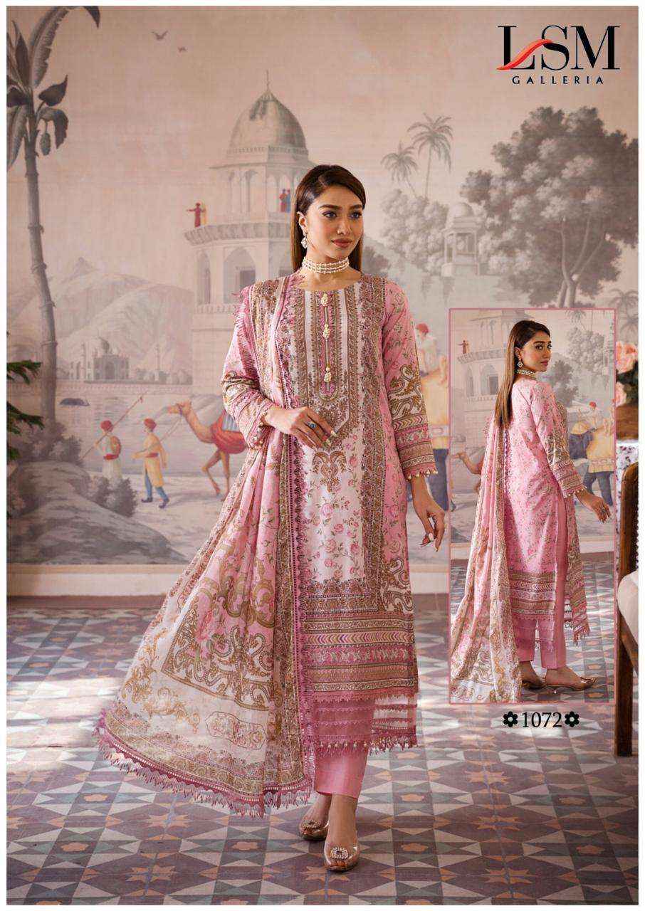 LSM GALLERIA PARIAN DREAM VOL 8 PAKISTANI SUITS ( 6 PCS CATALOG )