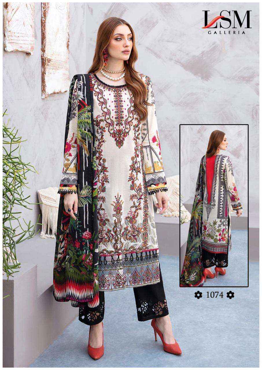 LSM GALLERIA PARIAN DREAM VOL 8 PAKISTANI SUITS ( 6 PCS CATALOG )