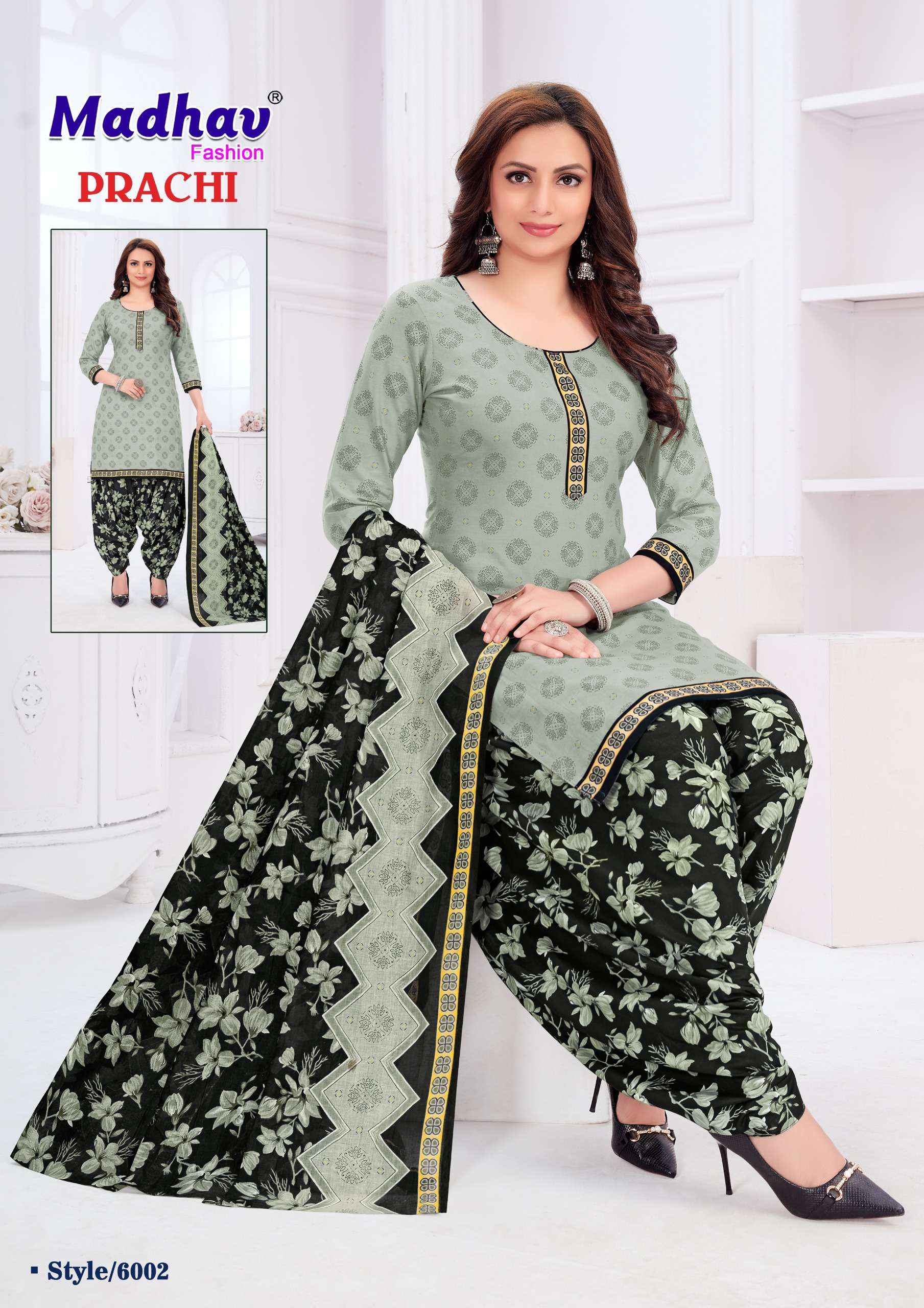 MADHAV FASHION PRACHI VOL 6 SALWAR SUITS ( 10 PCS CATALOG )