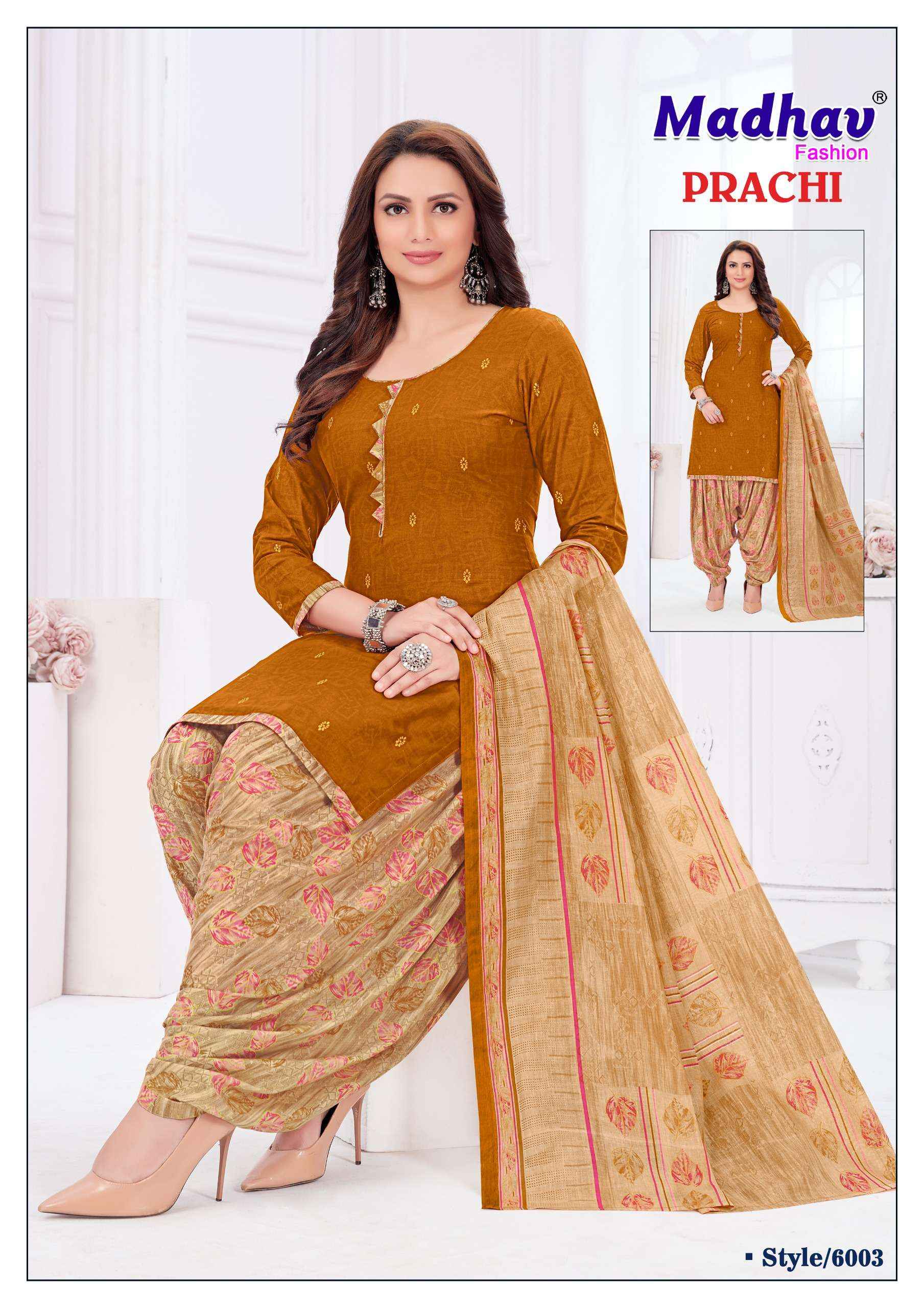 MADHAV FASHION PRACHI VOL 6 SALWAR SUITS ( 10 PCS CATALOG )