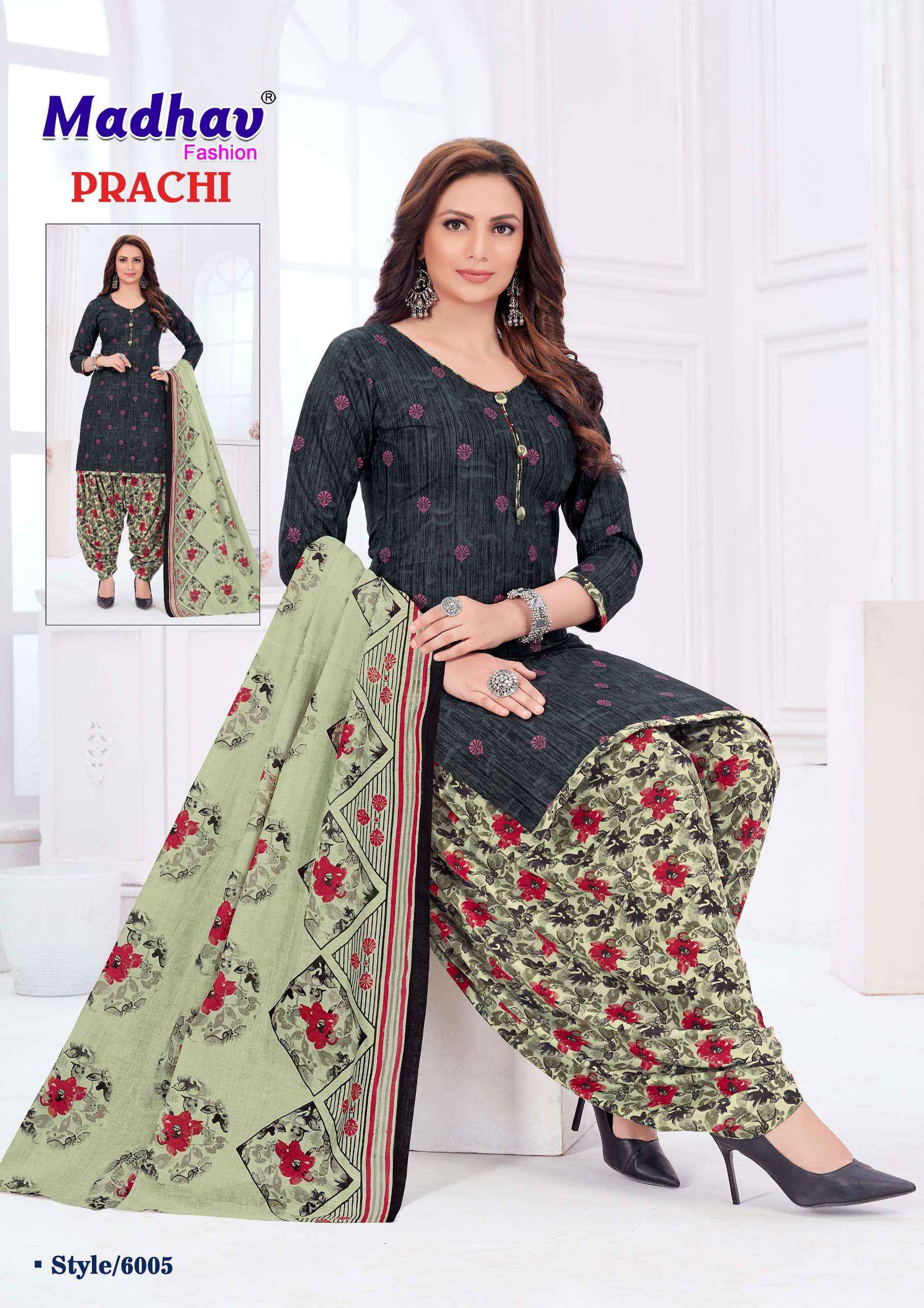 MADHAV FASHION PRACHI VOL 6 SALWAR SUITS ( 10 PCS CATALOG )