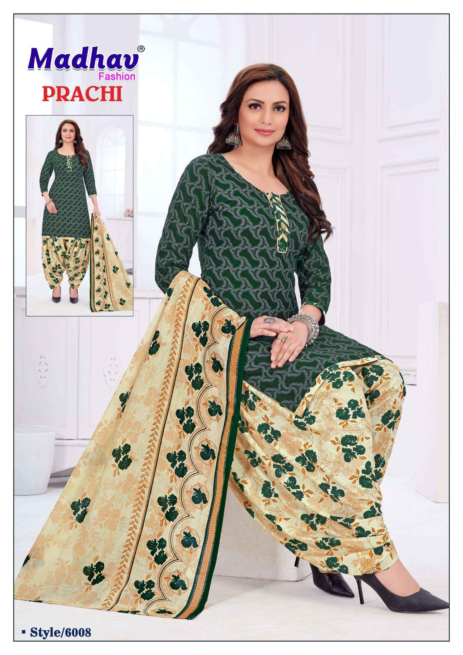 MADHAV FASHION PRACHI VOL 6 SALWAR SUITS ( 10 PCS CATALOG )