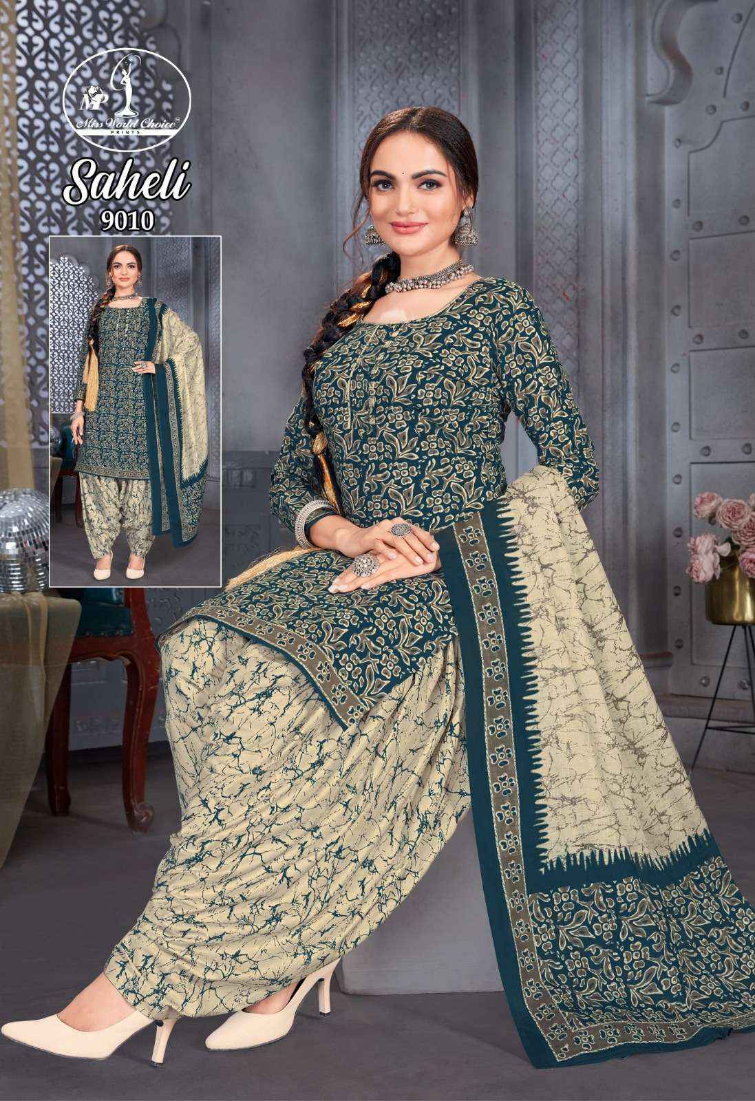 MISS WORLD CHOICE SAHELI VOL 9 SALWAR SUITS ( 10 PCS CATALOG )