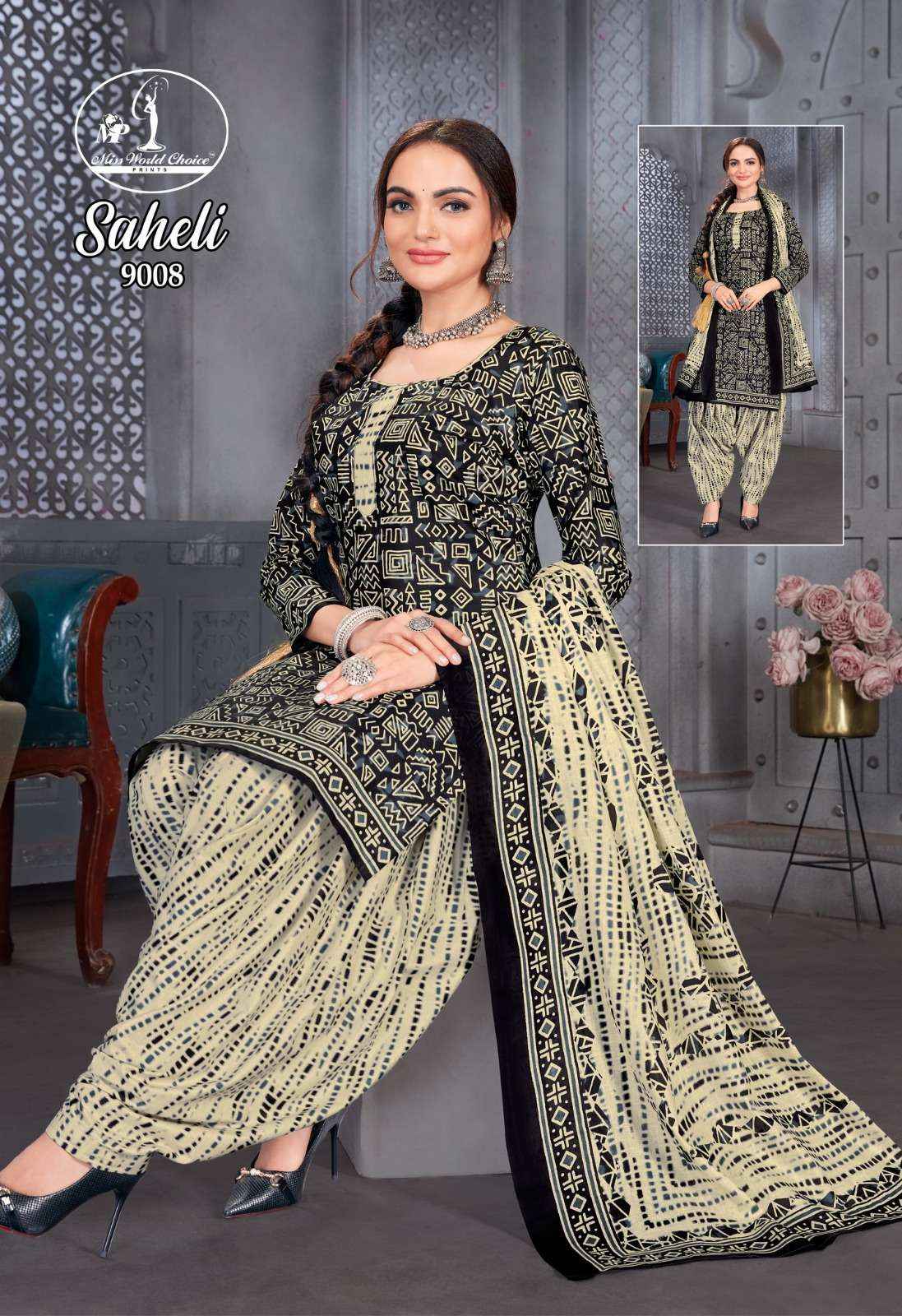 MISS WORLD CHOICE SAHELI VOL 9 SALWAR SUITS ( 10 PCS CATALOG )