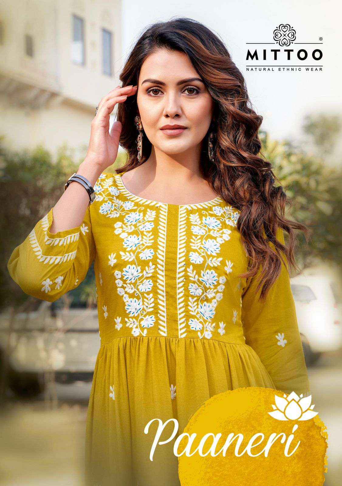 MITTOO FASHION PAANERI RAYON DESIGNER KURTIS ( 4 PCS CATALOG )