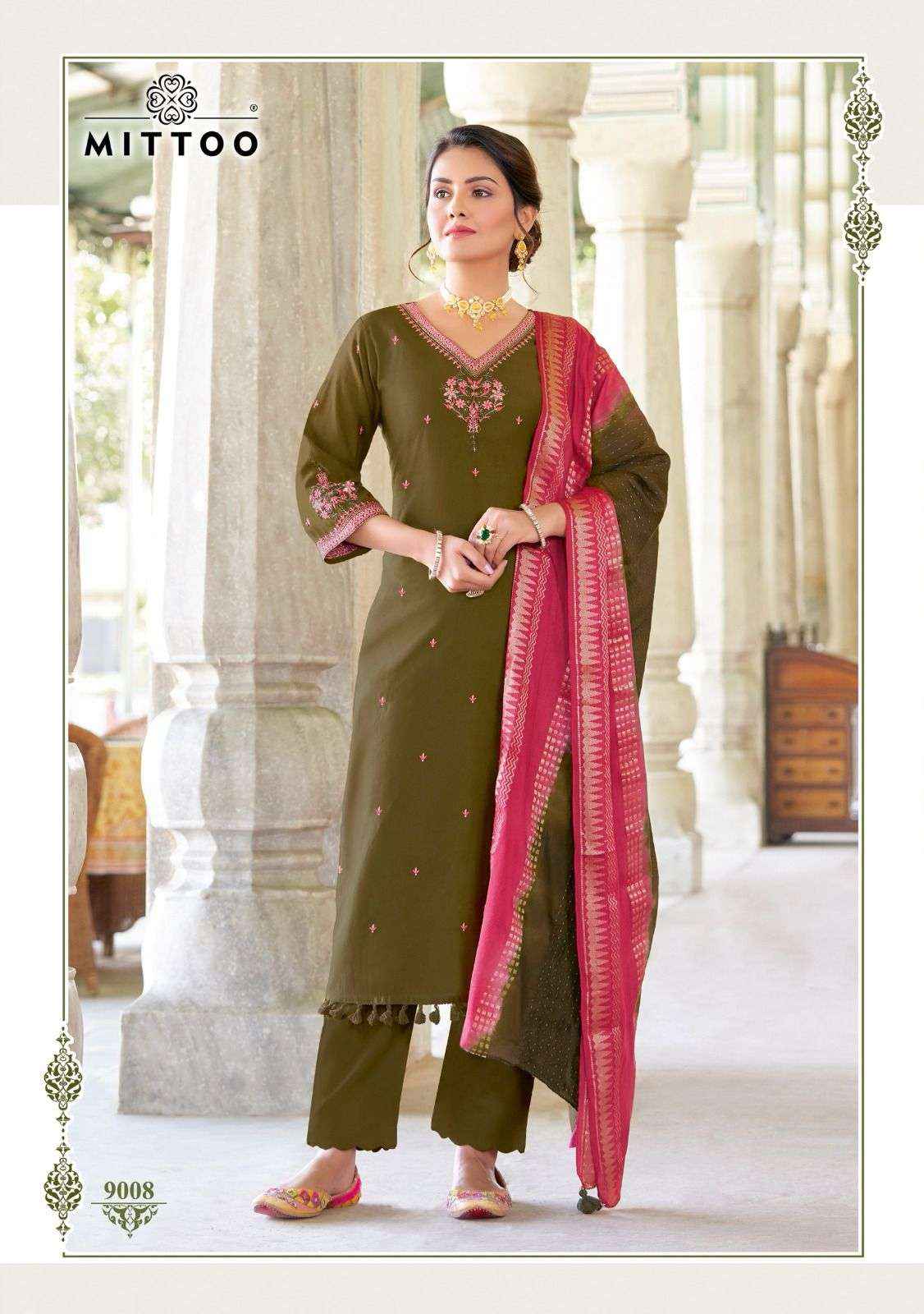 MITTOO MOSAM VOL 2 VISCOSE DESIGNER KURTI COMBO SET ( 6 PCS CATALOG )