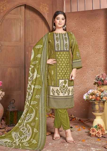 Nafisa Cotton Esra Karachi Vol-5 Cotton Dress Material 6 Pc Catalog