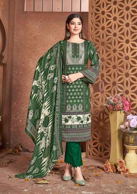 Nafisa Cotton Esra Karachi Vol-5 Cotton Dress Material 6 Pc Catalog