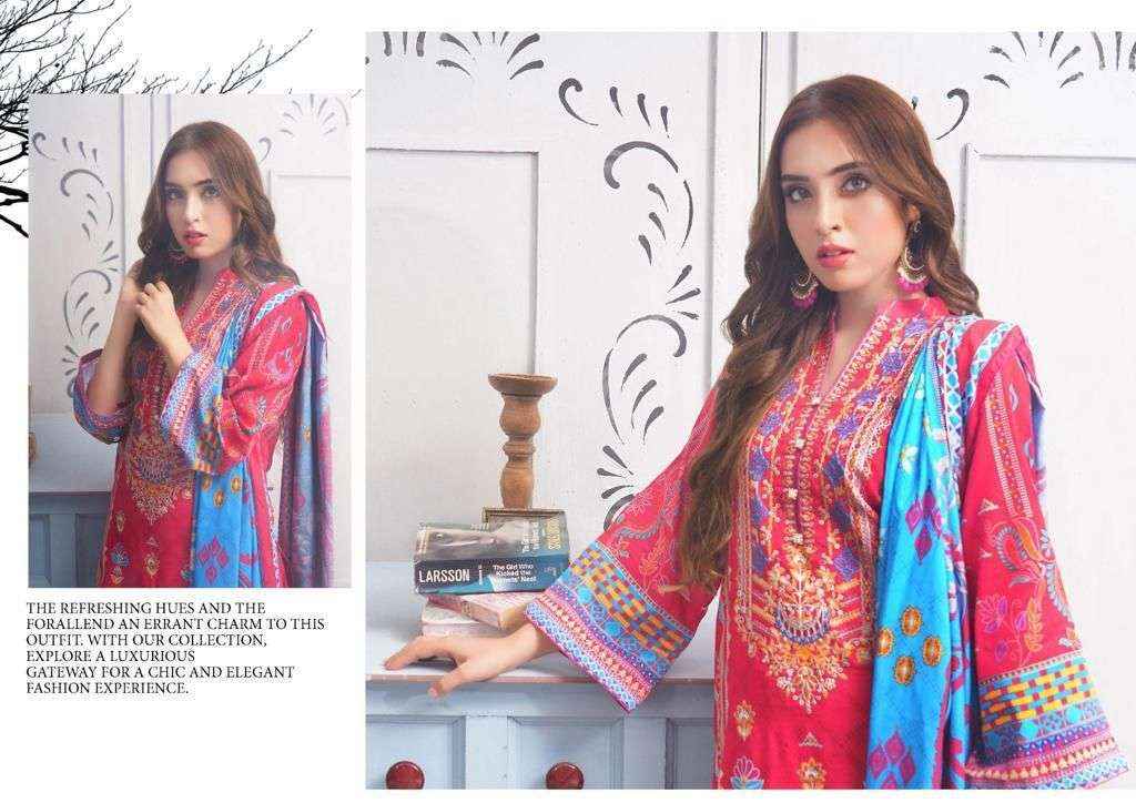 Nand Gopal Anaya Lawn Collection Pakistani Suits ( 8 Pcs Catalog )