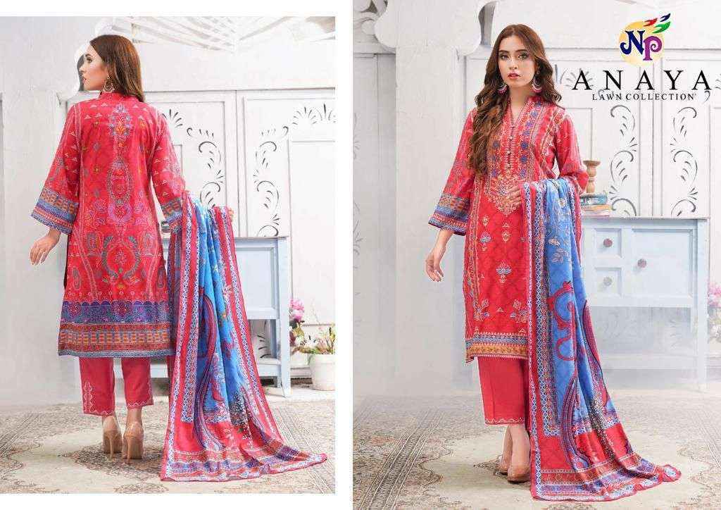 Nand Gopal Anaya Lawn Collection Pakistani Suits ( 8 Pcs Catalog )