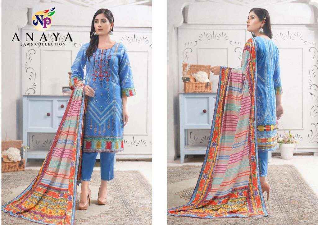 Nand Gopal Anaya Lawn Collection Pakistani Suits ( 8 Pcs Catalog )