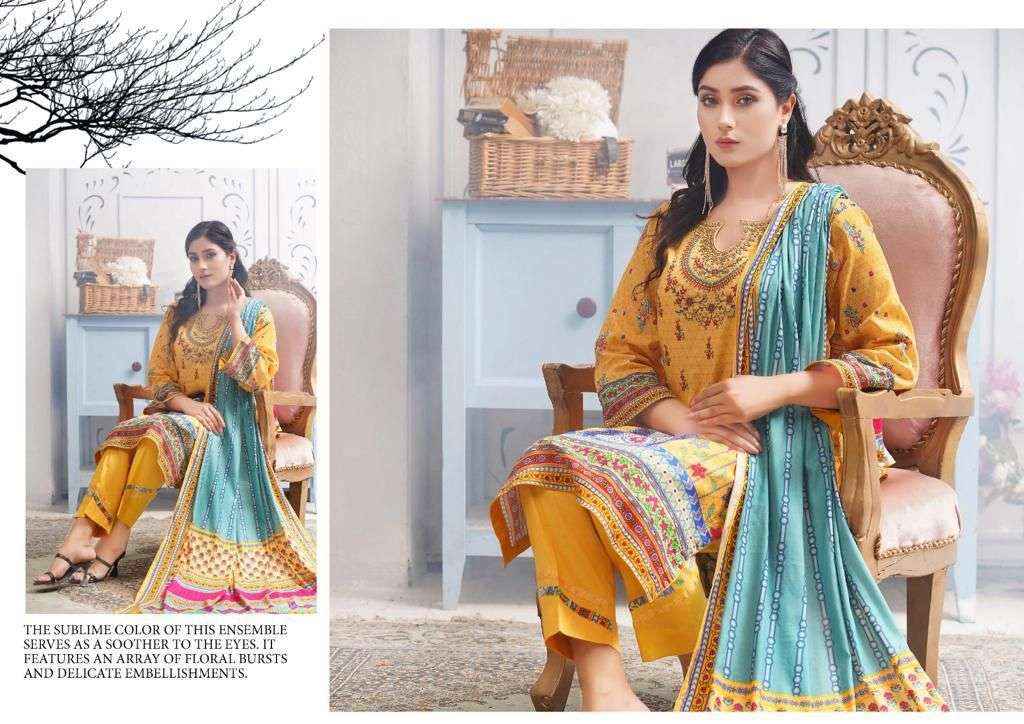 Nand Gopal Anaya Lawn Collection Pakistani Suits ( 8 Pcs Catalog )