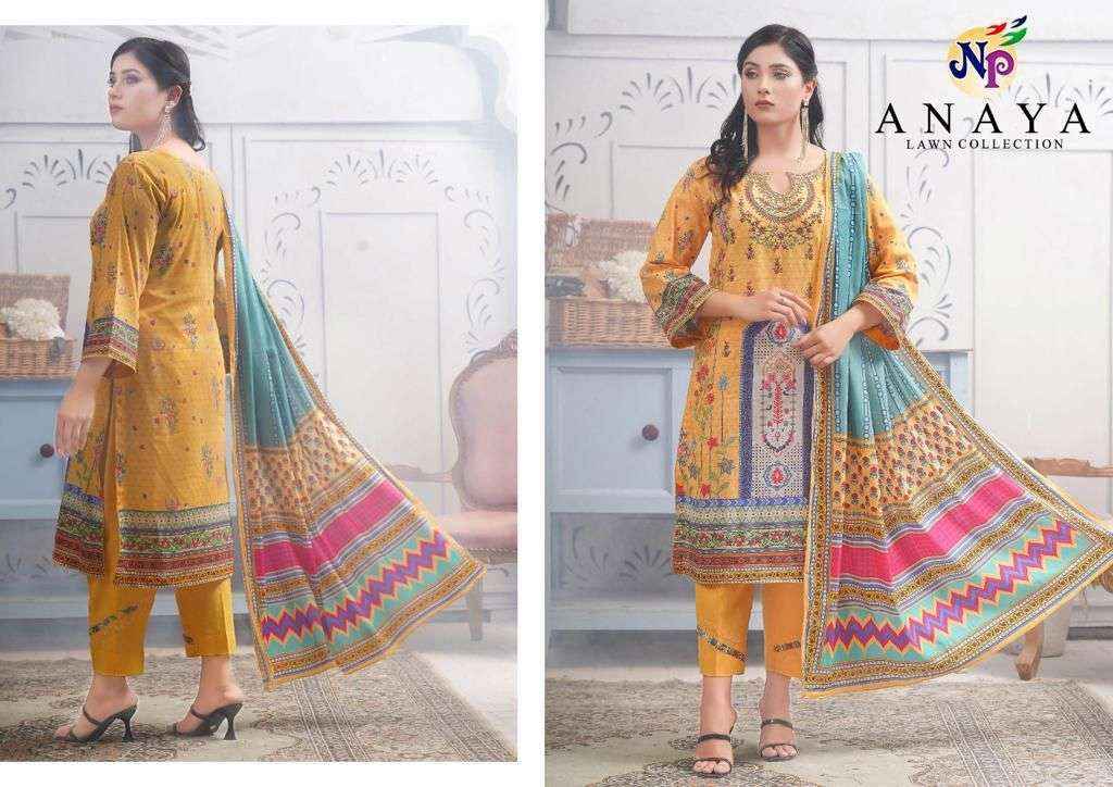 Nand Gopal Anaya Lawn Collection Pakistani Suits ( 8 Pcs Catalog )