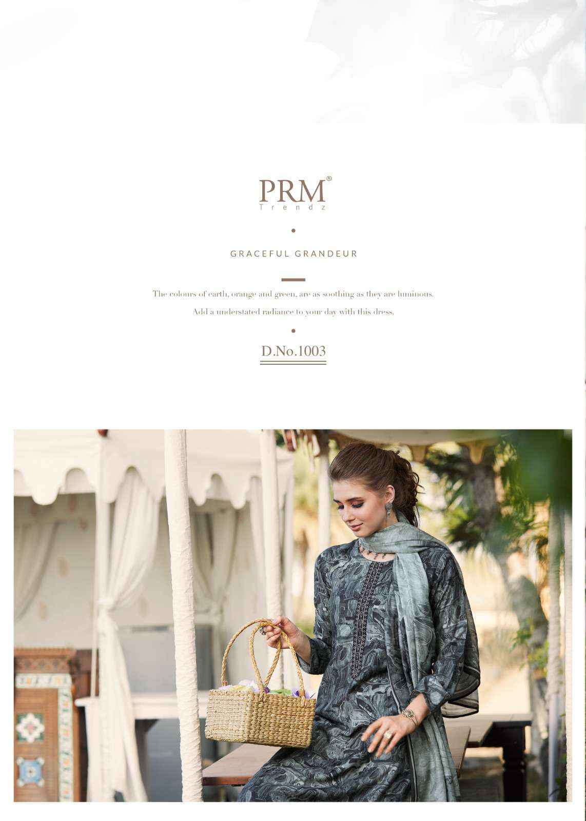 Prm Trends Inaaya Festival Collection Muslin Suit New Designs (8 pcs catalog)