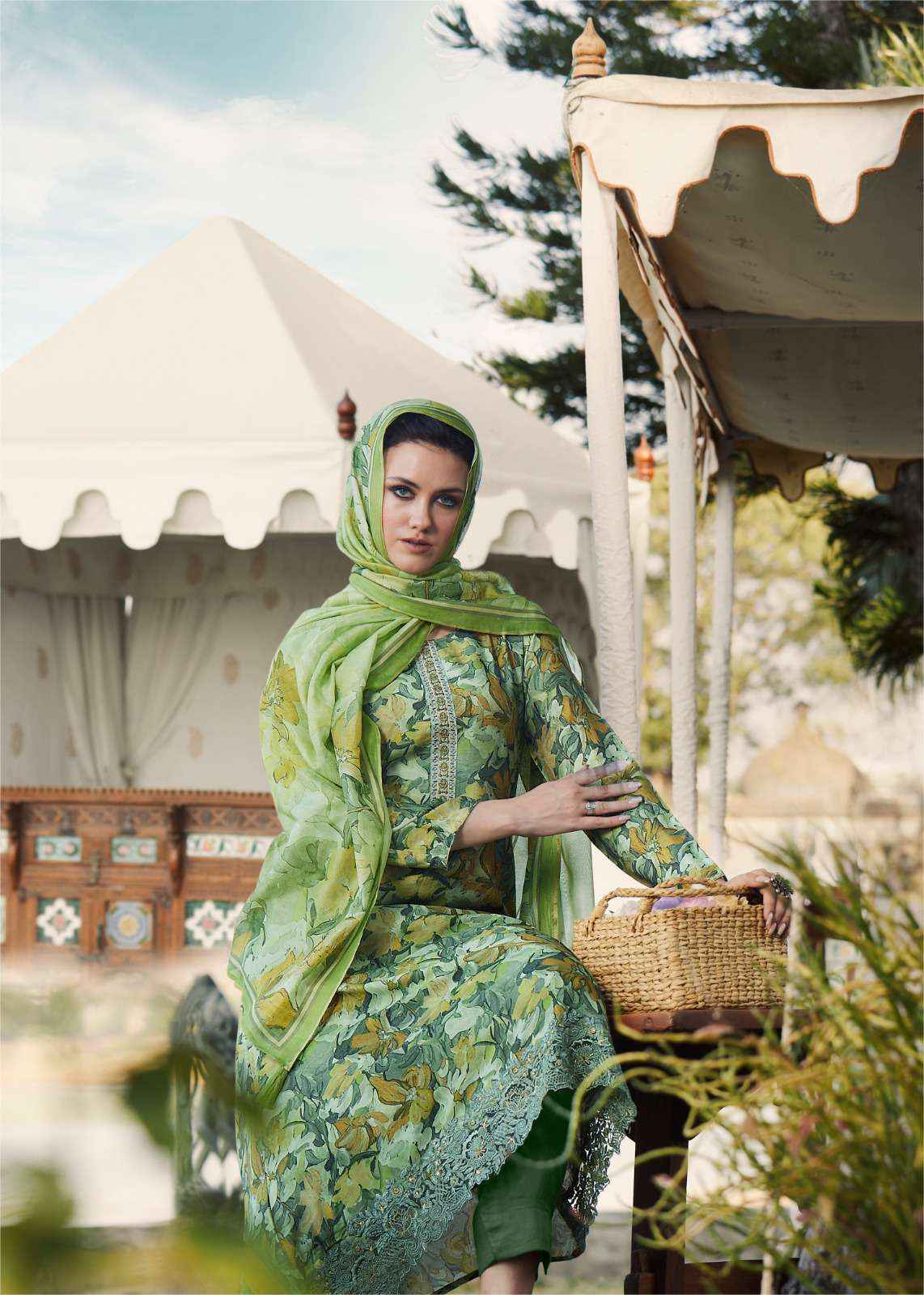 Prm Trends Inaaya Festival Collection Muslin Suit New Designs (8 pcs catalog)