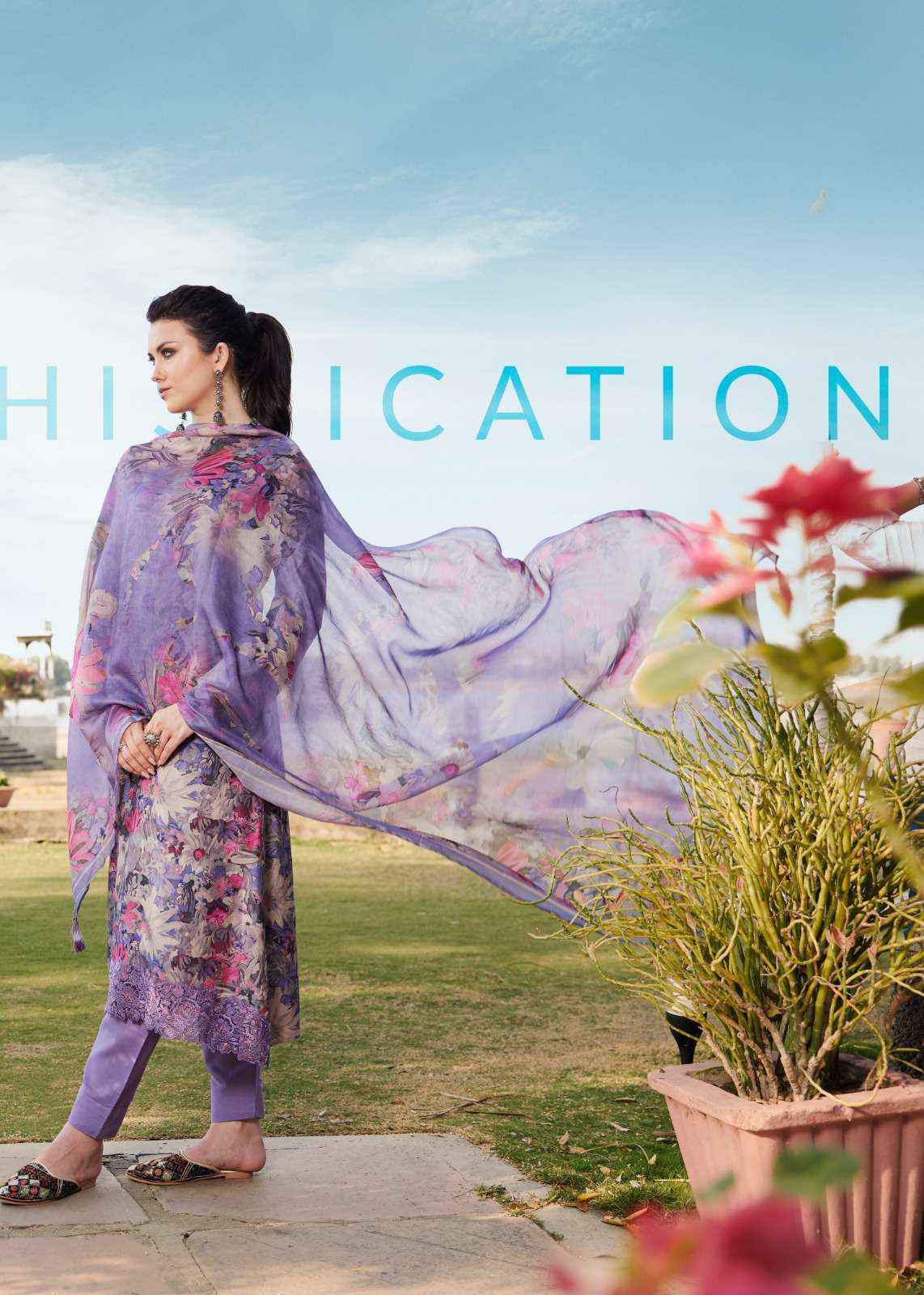 Prm Trends Inaaya Festival Collection Muslin Suit New Designs (8 pcs catalog)