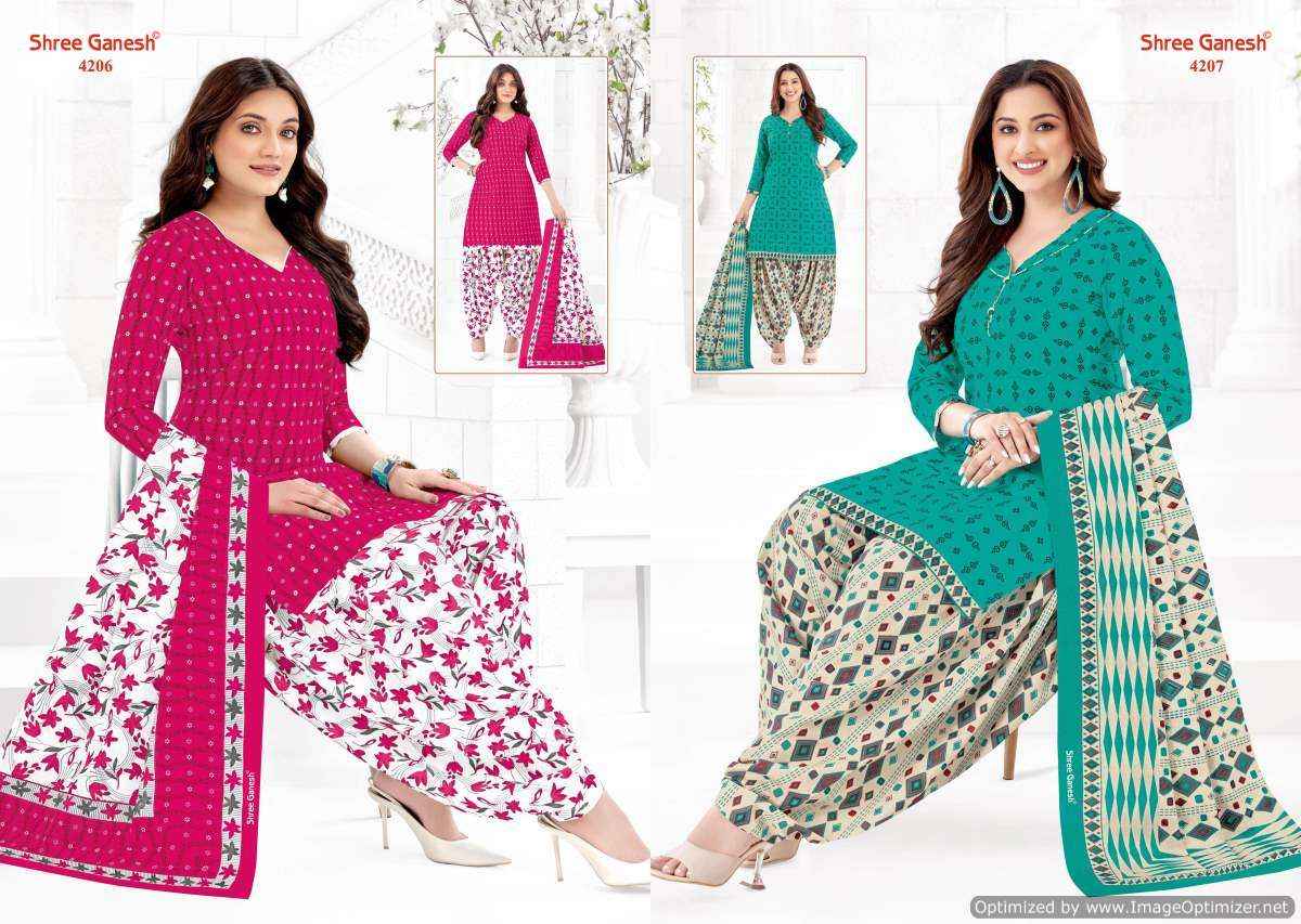 Shree Ganesh Hansika Vol 22 Unstitch Cotton Suits ( 36 Pcs Catalog )