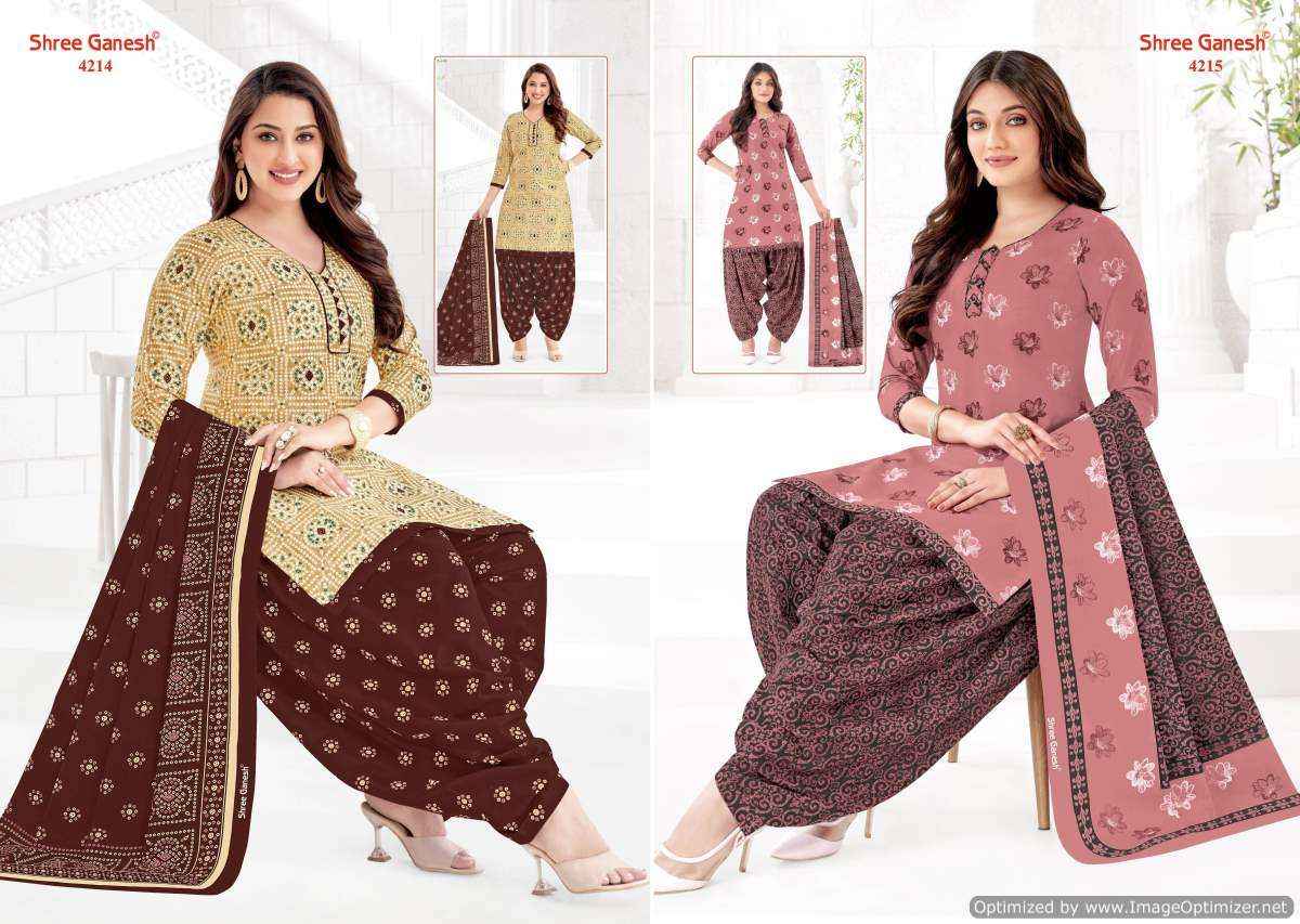 Shree Ganesh Hansika Vol 22 Unstitch Cotton Suits ( 36 Pcs Catalog )