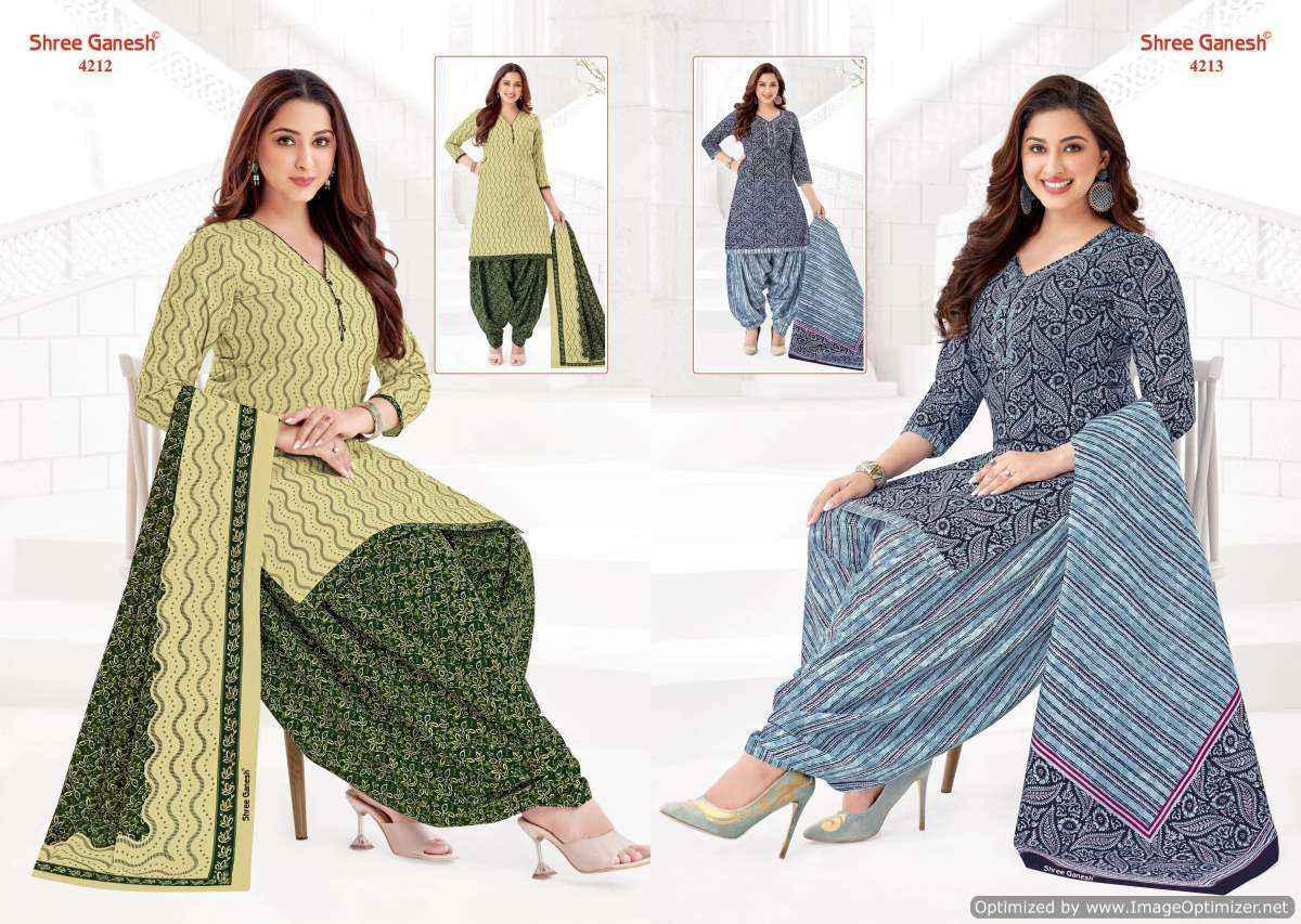 Shree Ganesh Hansika Vol 22 Unstitch Cotton Suits ( 36 Pcs Catalog )