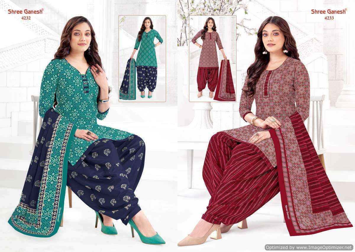 Shree Ganesh Hansika Vol 22 Unstitch Cotton Suits ( 36 Pcs Catalog )