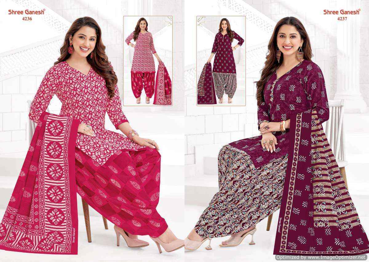 Shree Ganesh Hansika Vol 22 Unstitch Cotton Suits ( 36 Pcs Catalog )