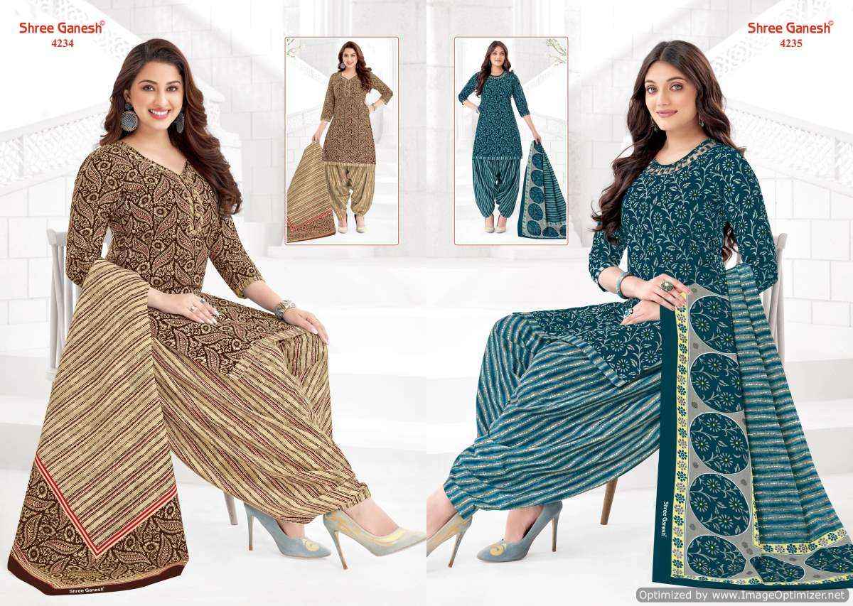 Shree Ganesh Hansika Vol 22 Unstitch Cotton Suits ( 36 Pcs Catalog )