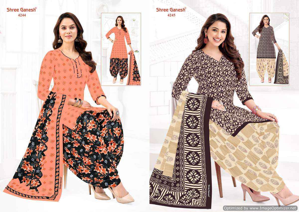 Shree Ganesh Hansika Vol 22 Unstitch Cotton Suits ( 36 Pcs Catalog )