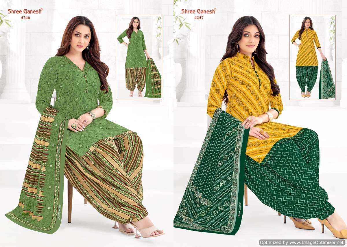 Shree Ganesh Hansika Vol 22 Unstitch Cotton Suits ( 36 Pcs Catalog )