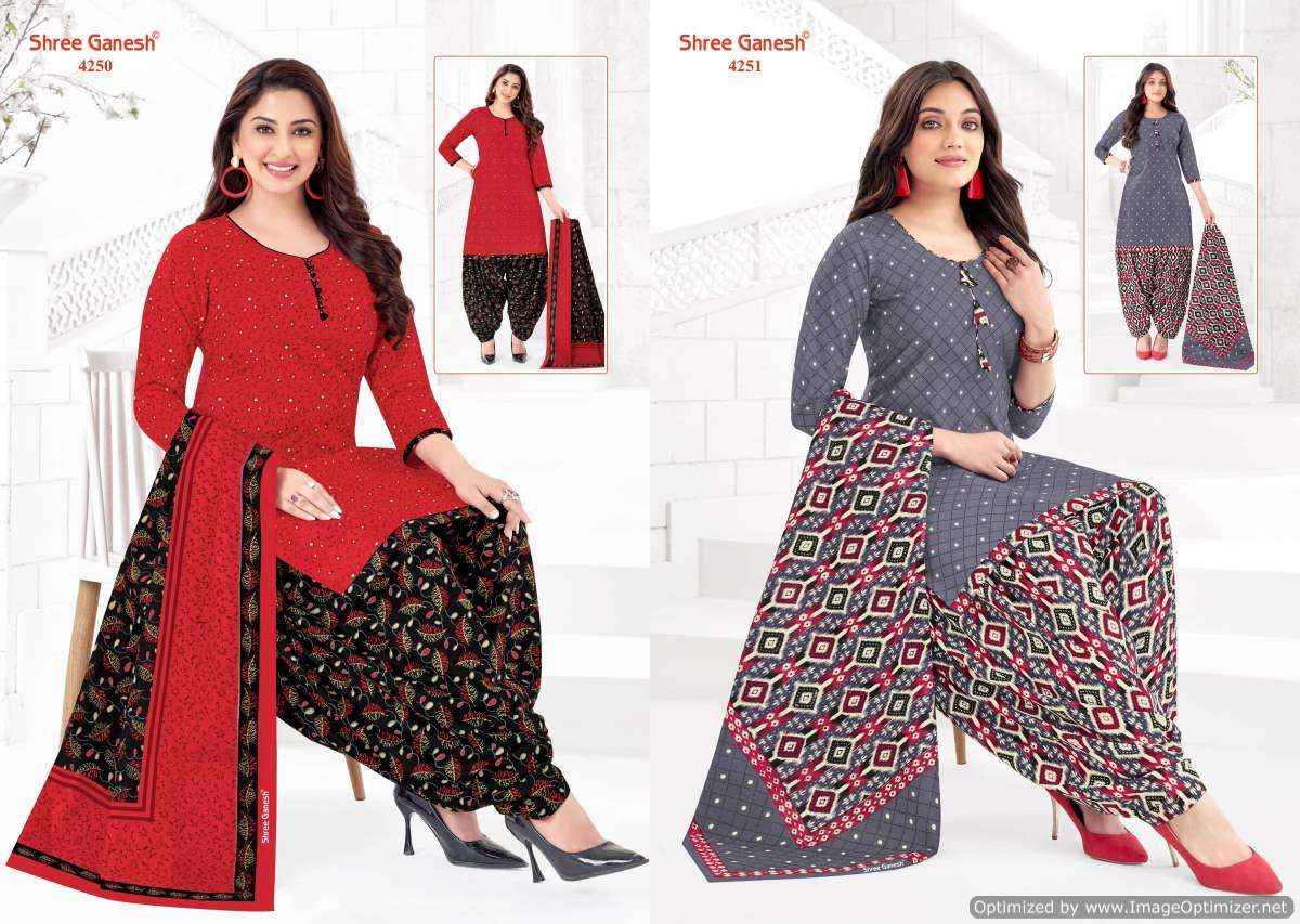 Shree Ganesh Hansika Vol 22 Unstitch Cotton Suits ( 36 Pcs Catalog )