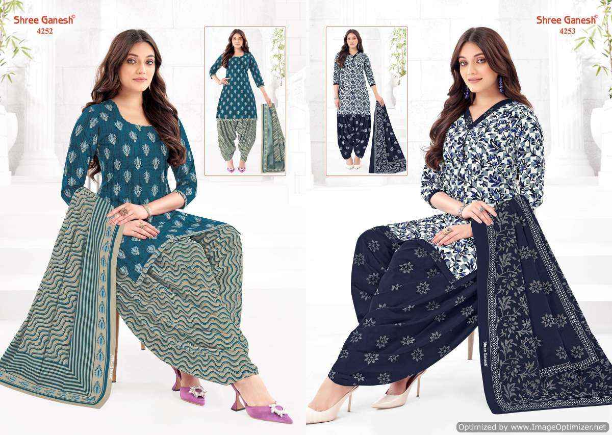 Shree Ganesh Hansika Vol 22 Unstitch Cotton Suits ( 36 Pcs Catalog )