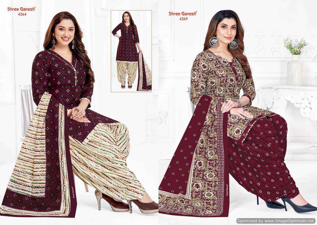 Shree Ganesh Hansika Vol 22 Unstitch Cotton Suits ( 36 Pcs Catalog )