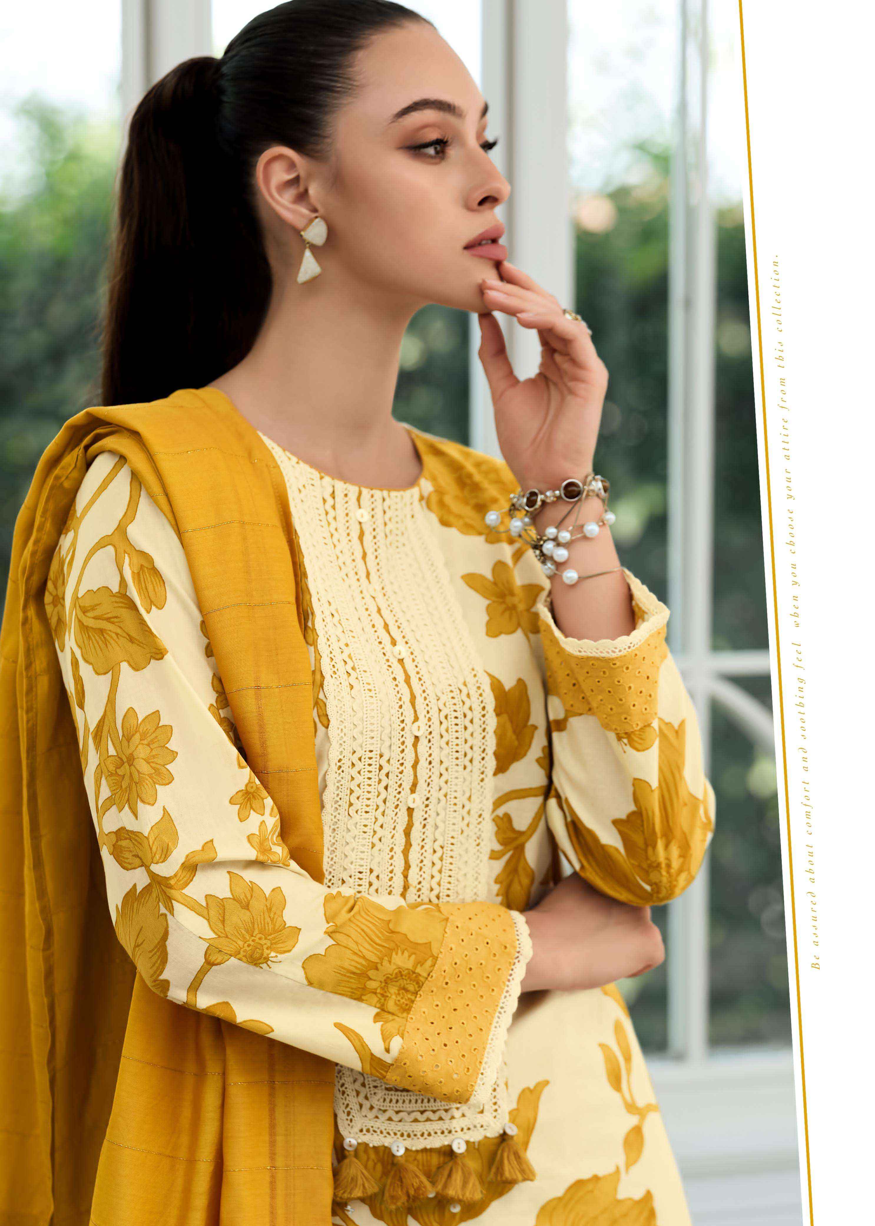 Varsha Anvi Designer Cotton Salwar Kameez Catalog Dealer (4 pcs catalog )