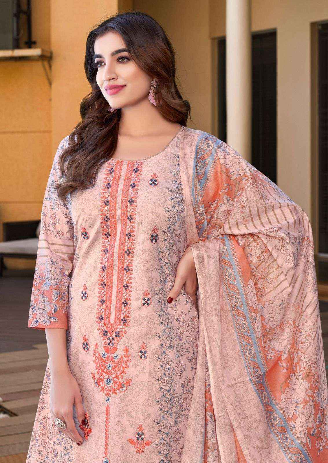 Al Karam Bin Ubaid Vol 2 Buy Cotton Pakistani Suits ( 6 Pcs Catalog )